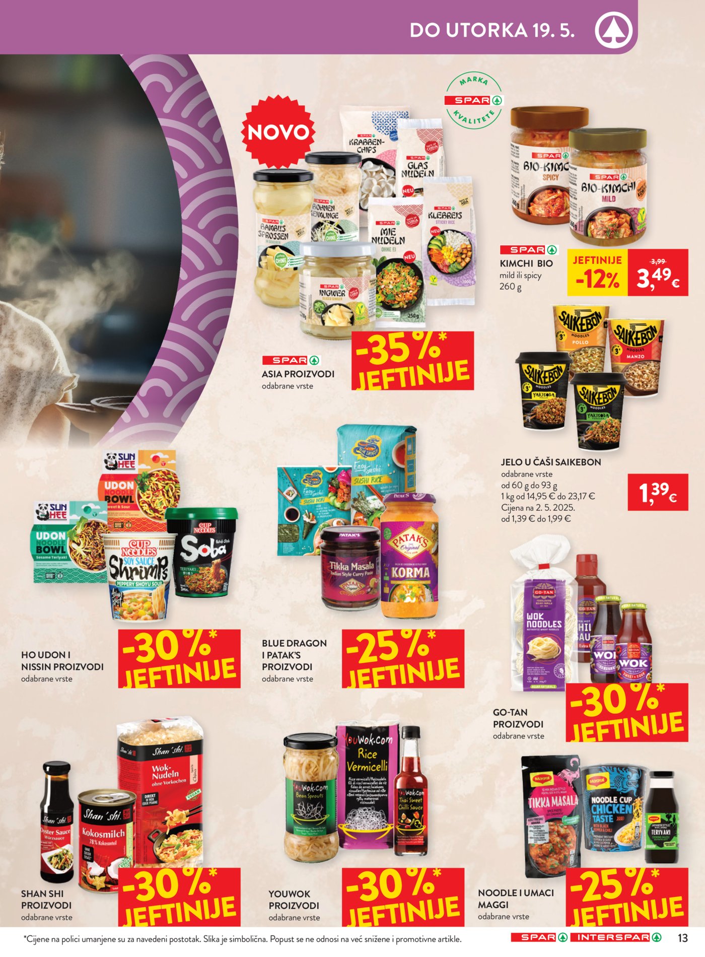 SPAR - INTERSPAR katalog Akcija 13.05. - 19.05.2026