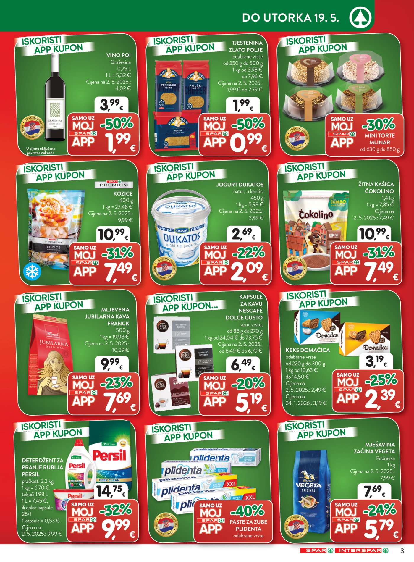 SPAR - INTERSPAR katalog Akcija 13.05. - 19.05.2026
