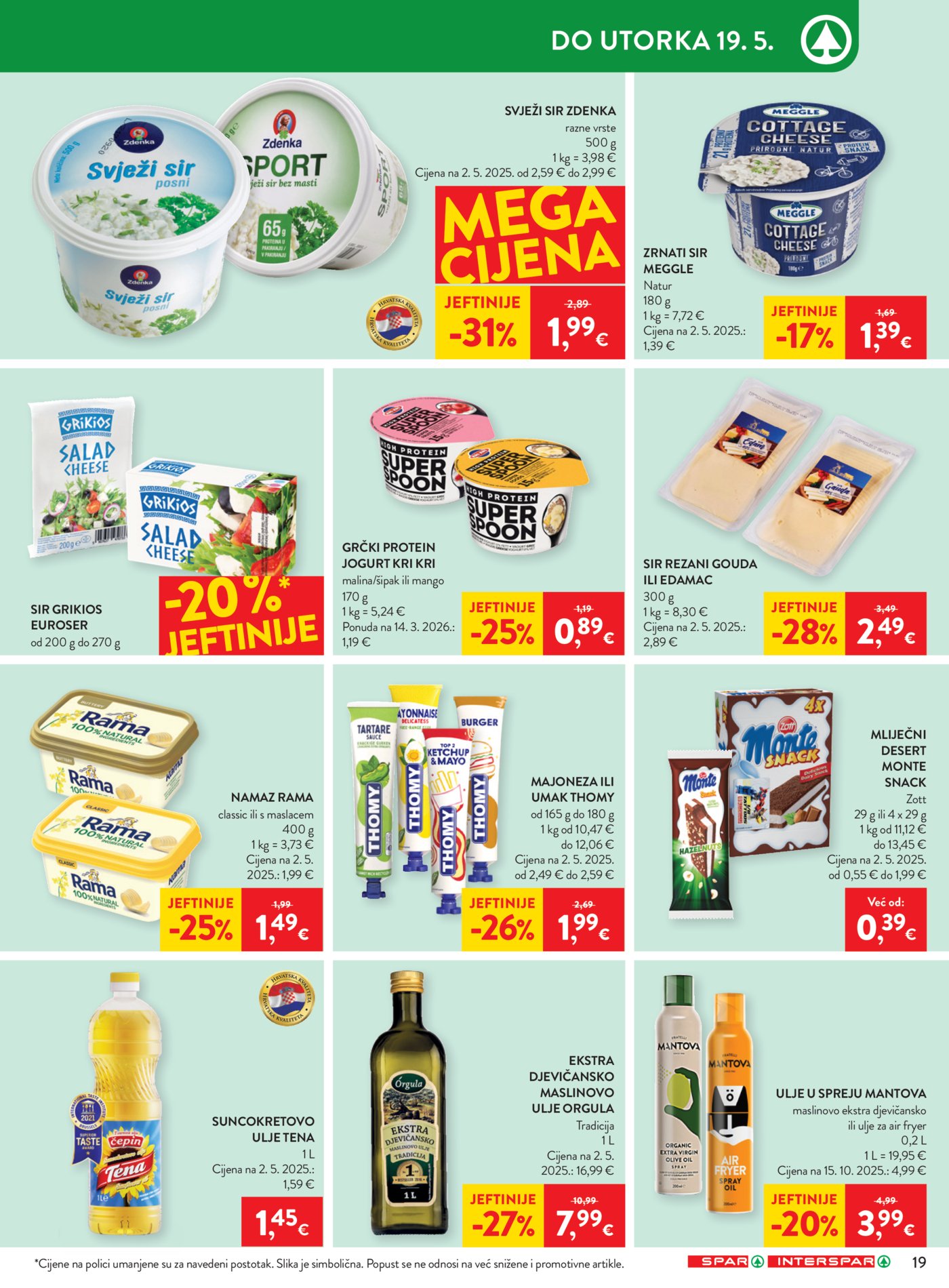 SPAR - INTERSPAR katalog Akcija 13.05. - 19.05.2026