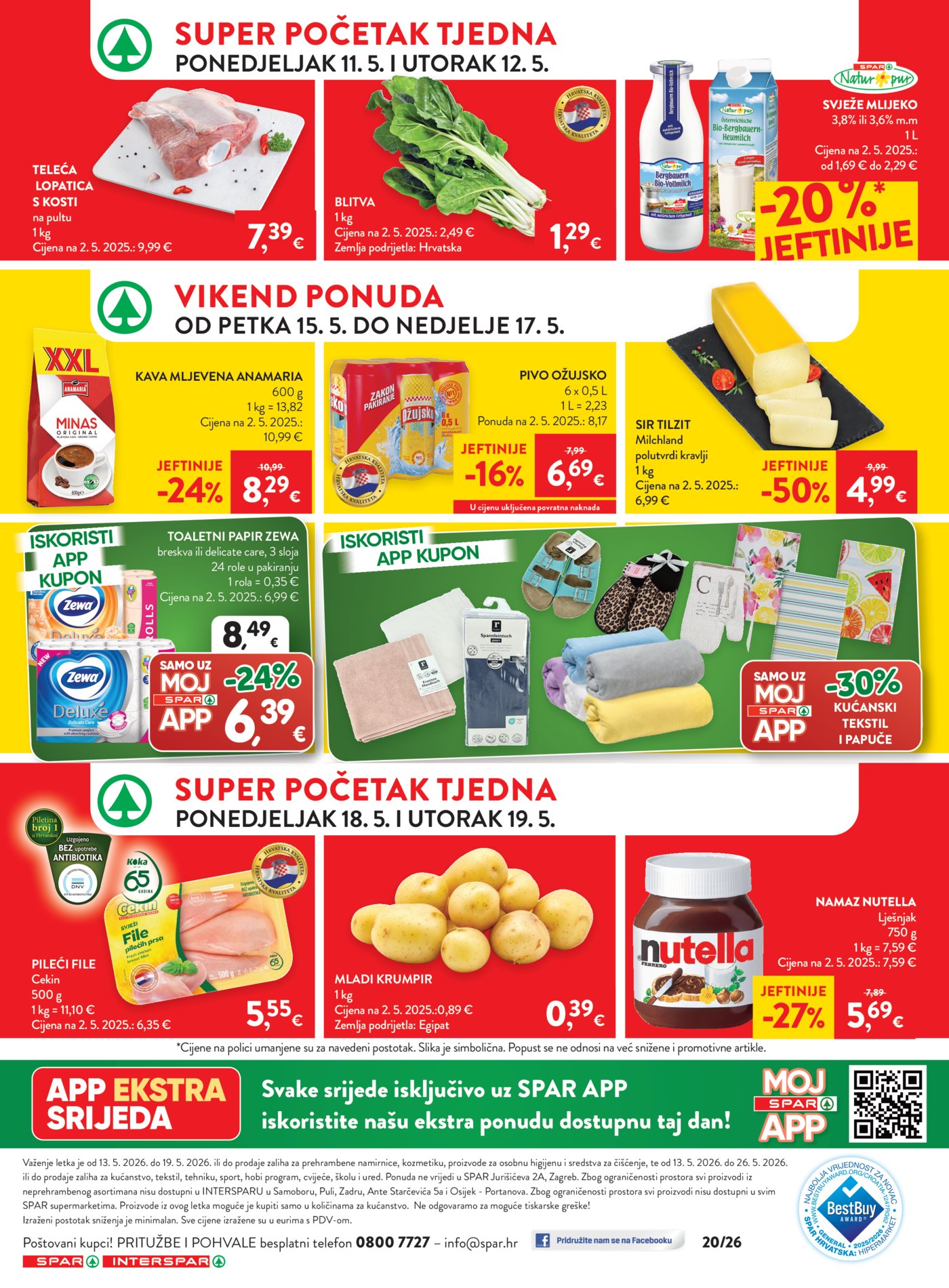 SPAR - INTERSPAR katalog Akcija 13.05. - 19.05.2026
