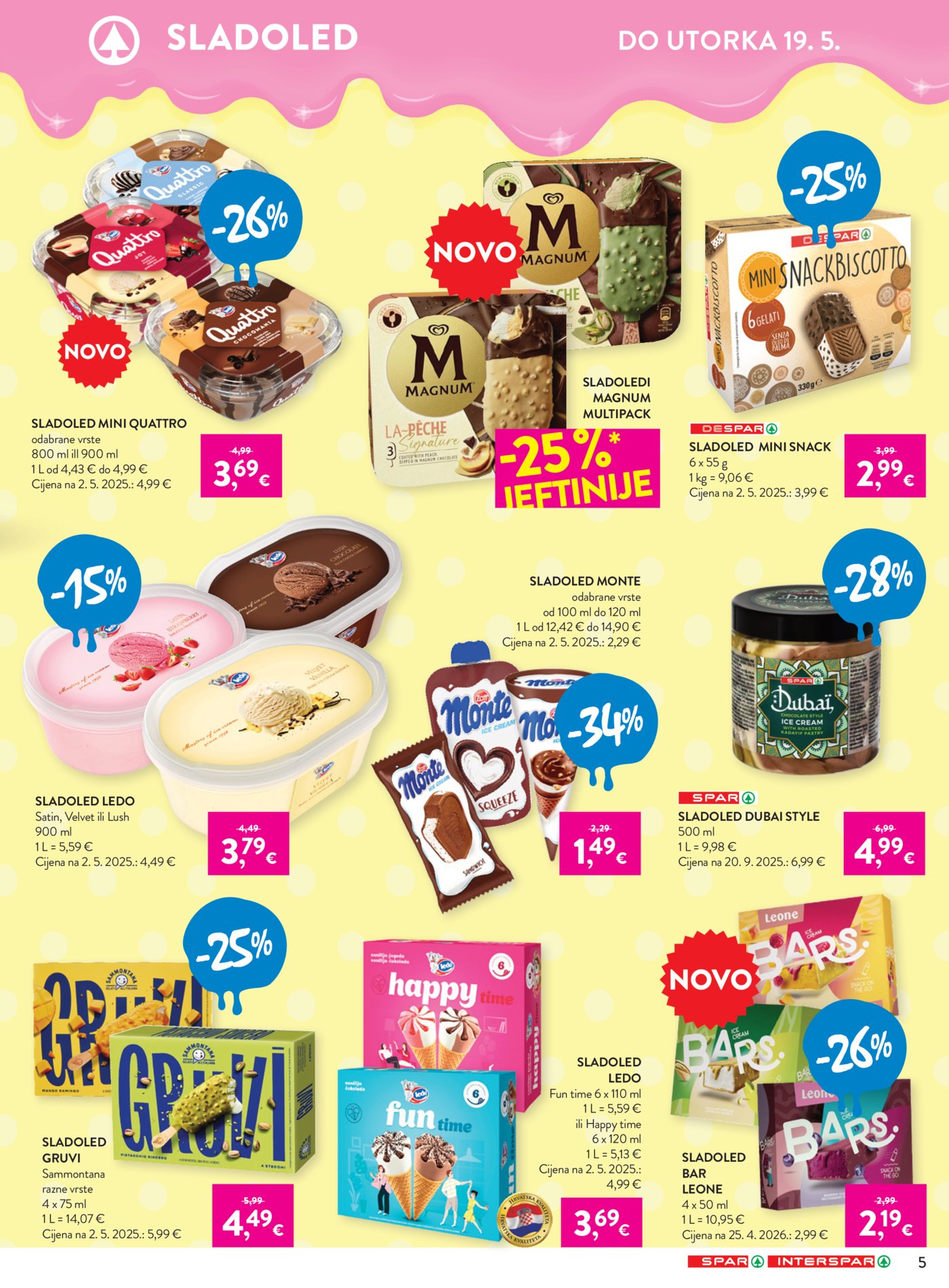 SPAR - INTERSPAR katalog Akcija 13.05. - 19.05.2026