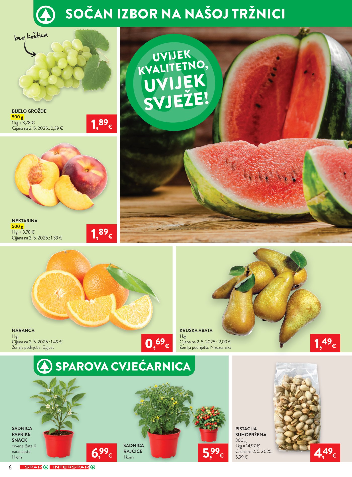 SPAR - INTERSPAR katalog Akcija 13.05. - 19.05.2026