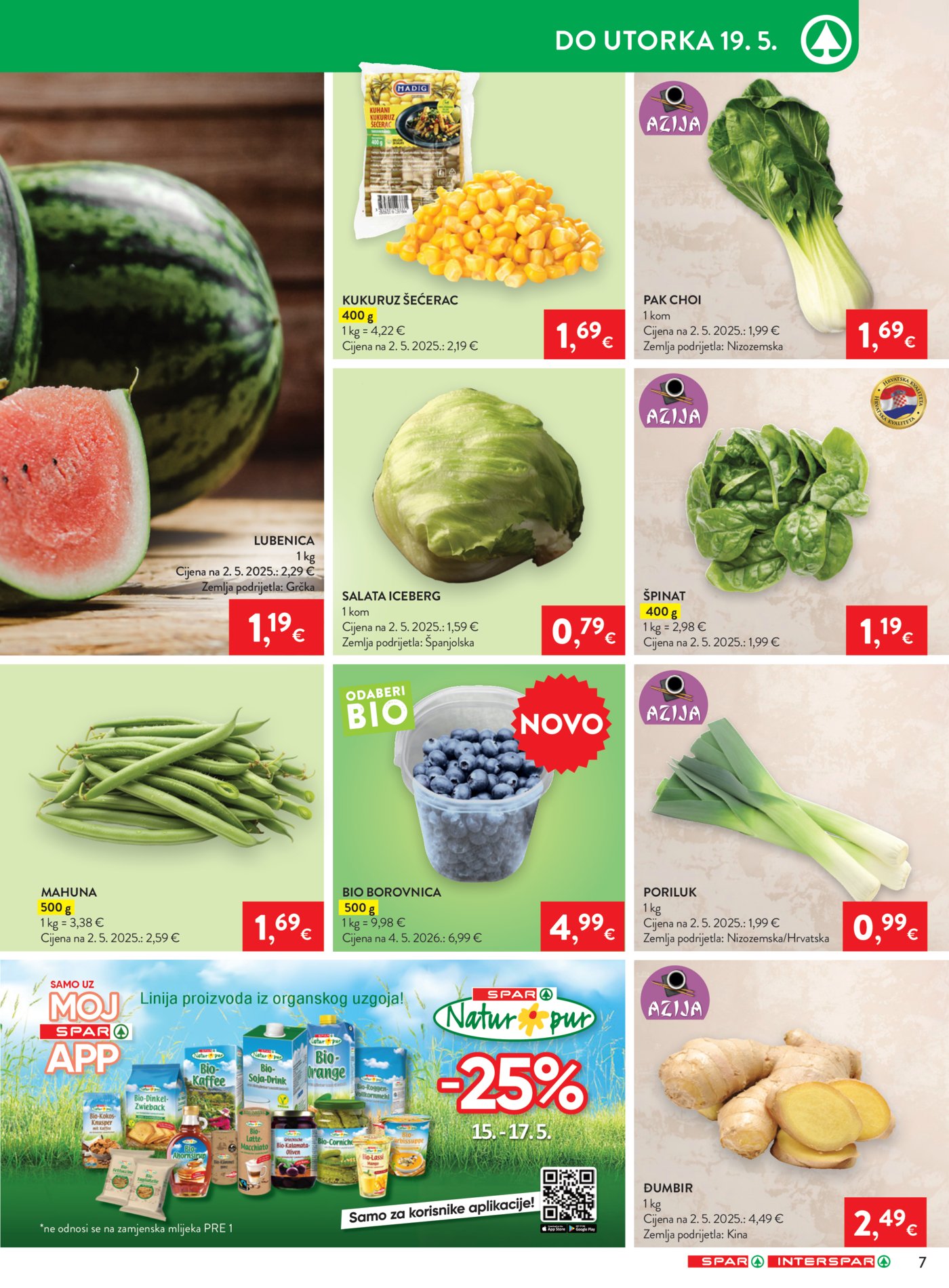 SPAR - INTERSPAR katalog Akcija 13.05. - 19.05.2026