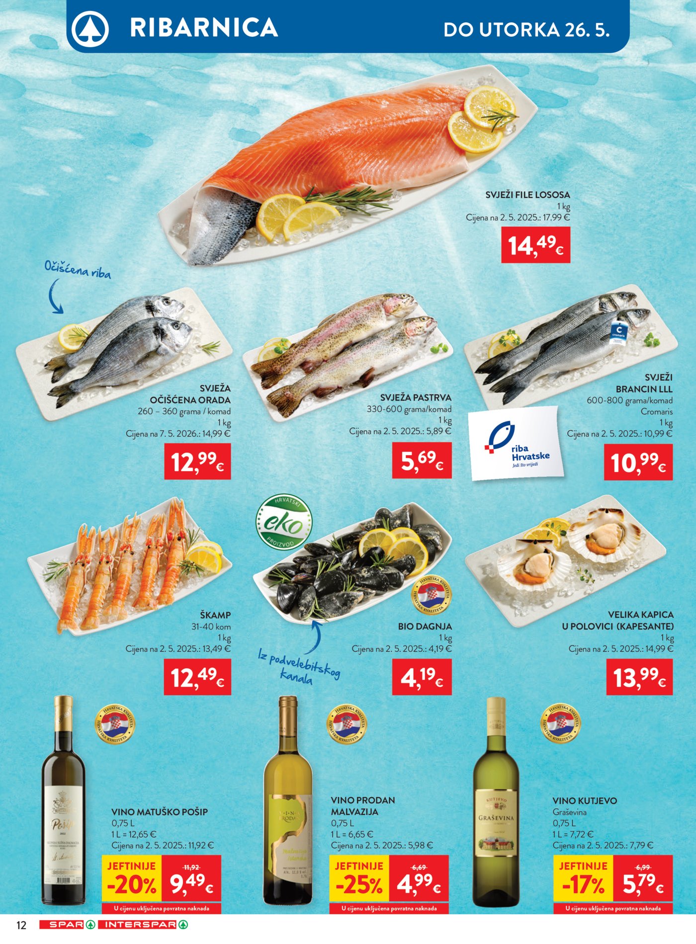 SPAR - INTERSPAR katalog akcija 20.05.-26.05.2026.