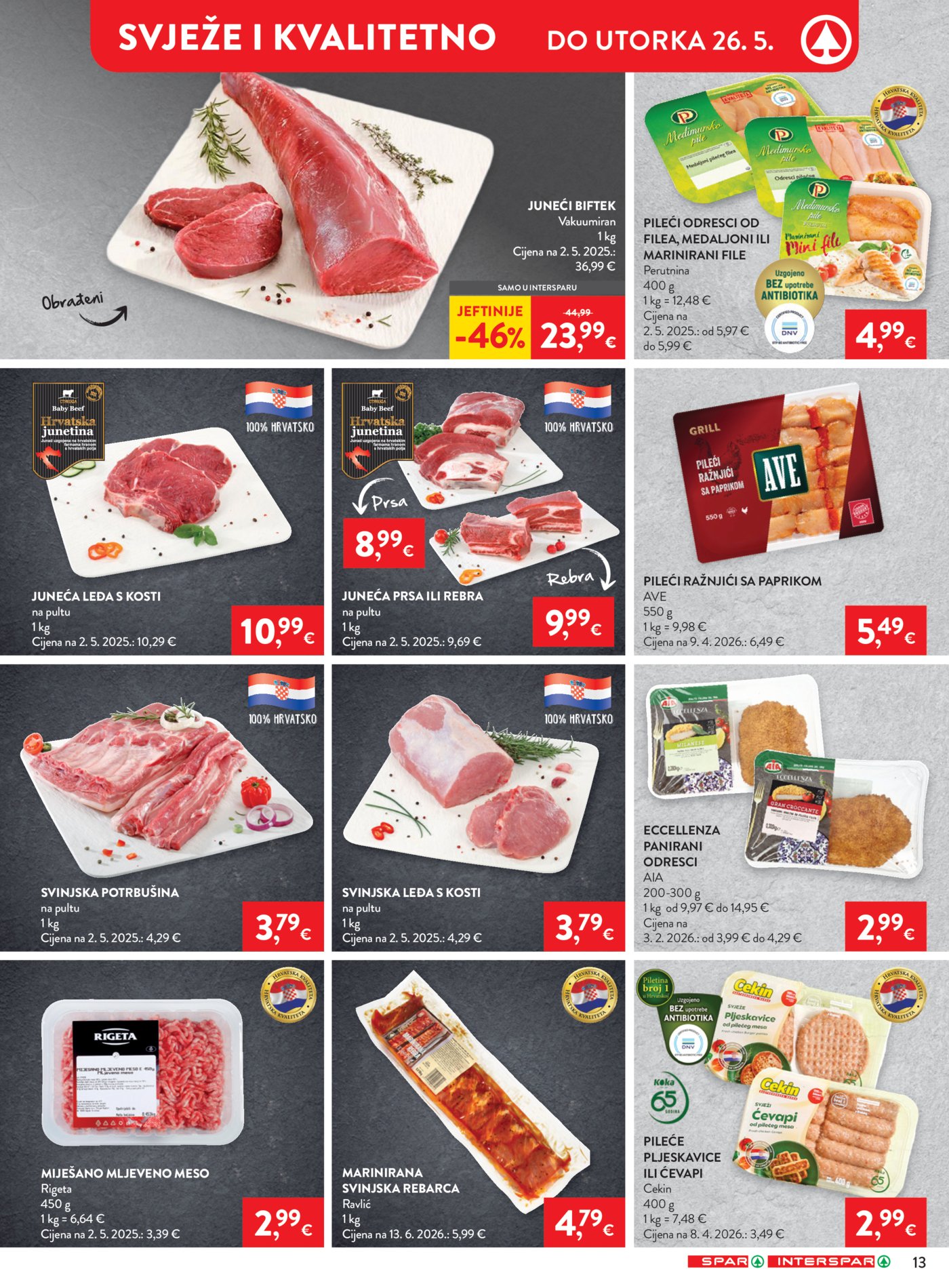 SPAR - INTERSPAR katalog akcija 20.05.-26.05.2026.