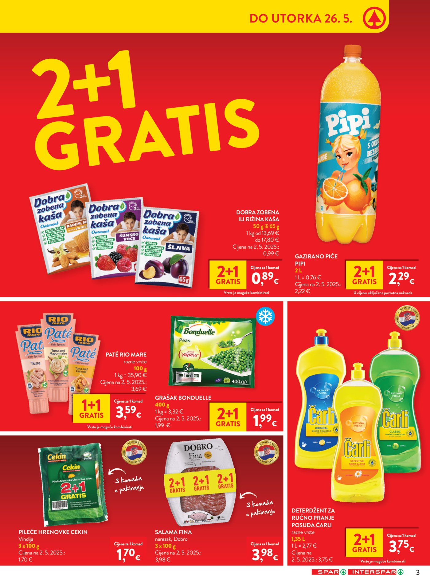 SPAR - INTERSPAR katalog akcija 20.05.-26.05.2026.
