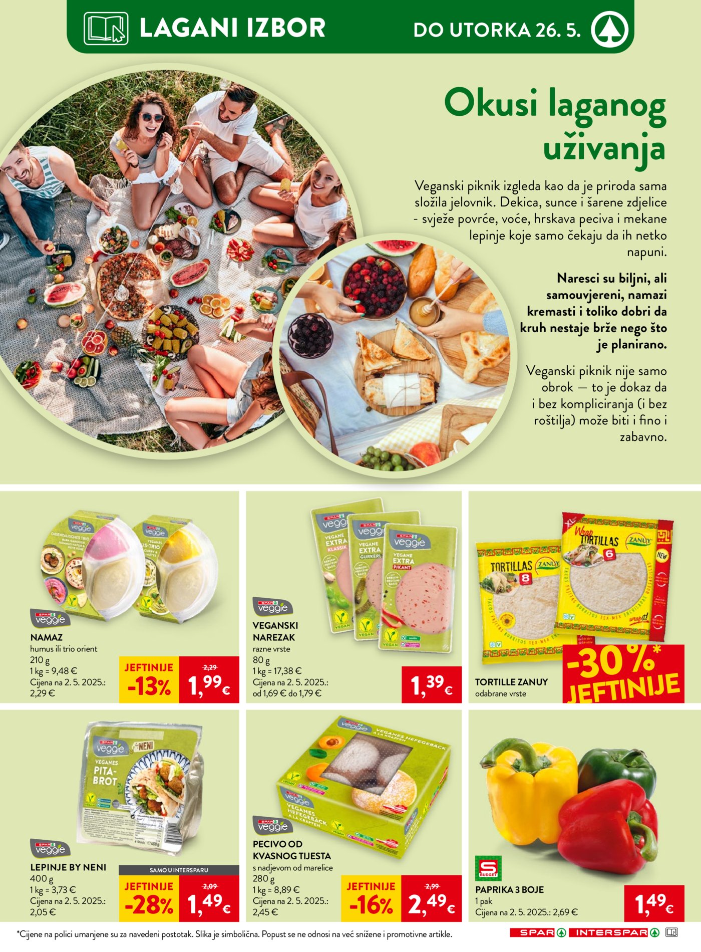 SPAR - INTERSPAR katalog akcija 20.05.-26.05.2026.