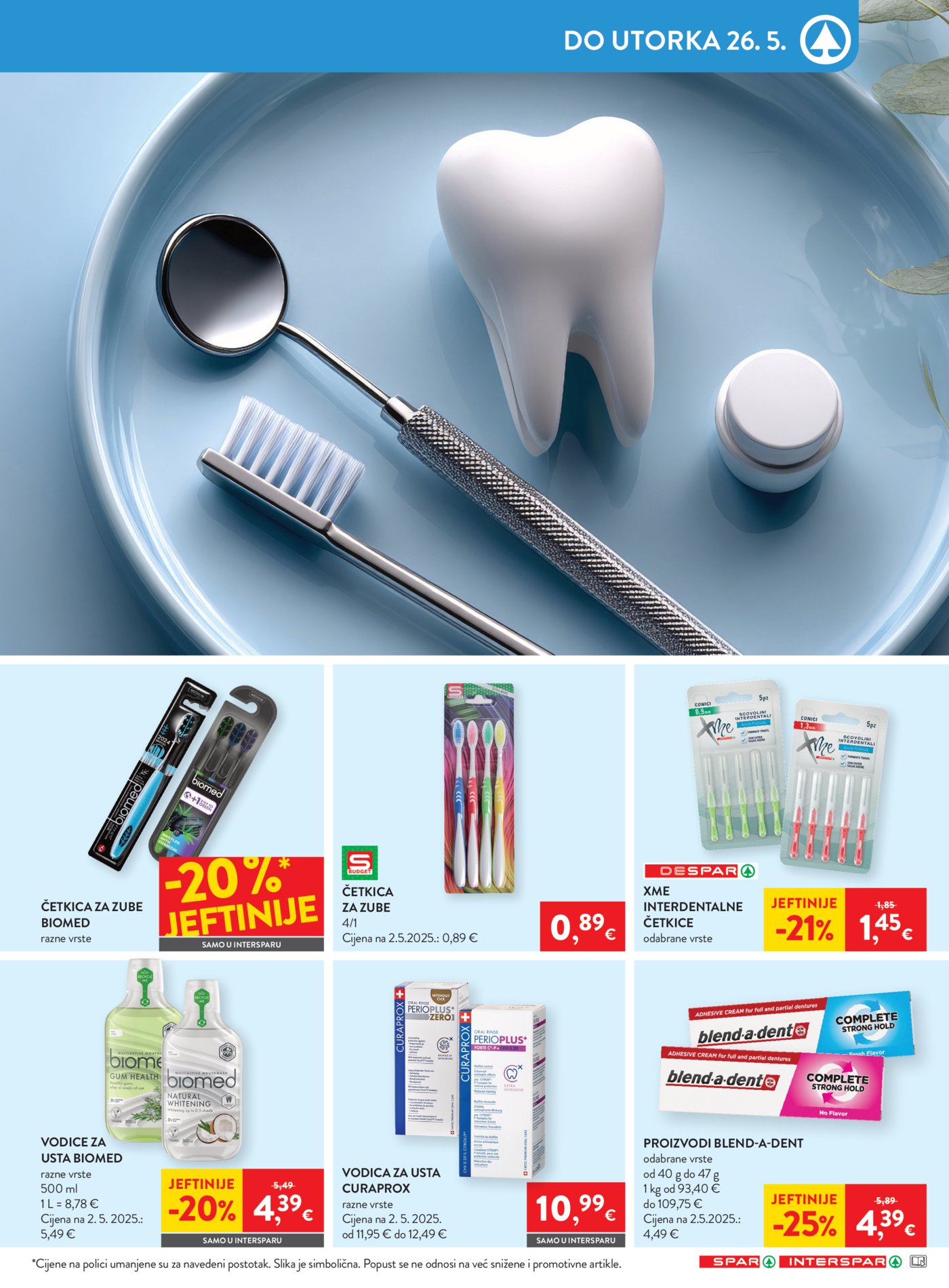 SPAR - INTERSPAR katalog akcija 20.05.-26.05.2026.