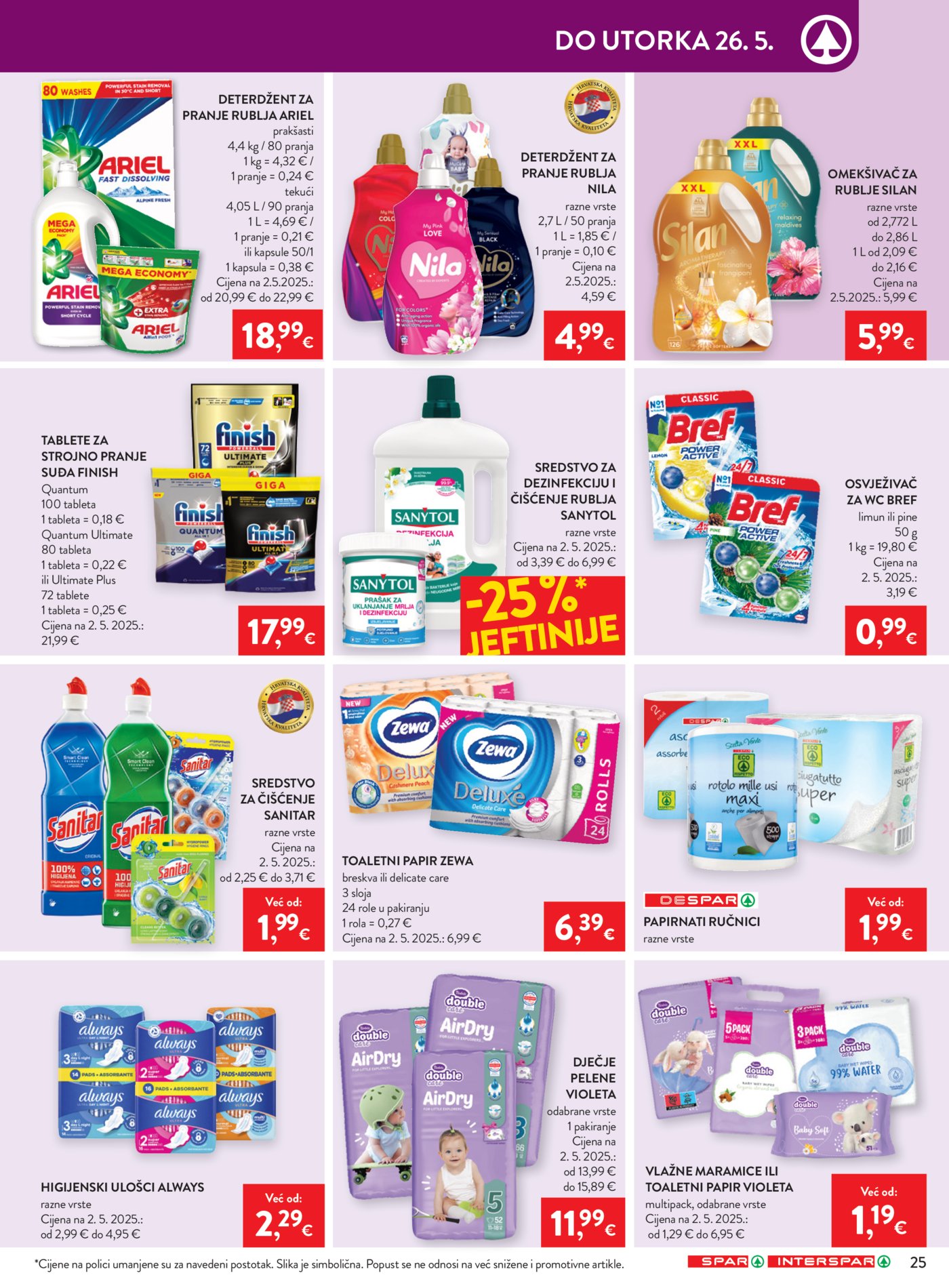 SPAR - INTERSPAR katalog akcija 20.05.-26.05.2026.