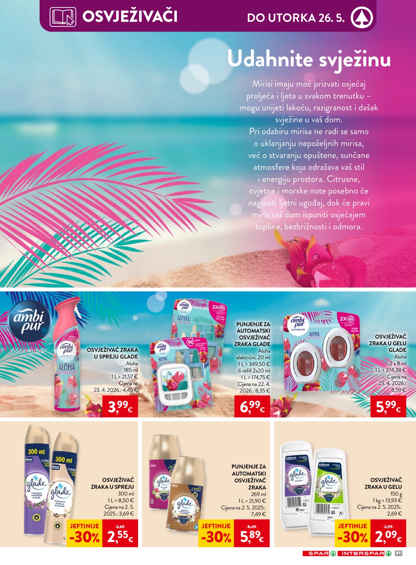 SPAR - INTERSPAR katalog akcija 20.05.-26.05.2026.