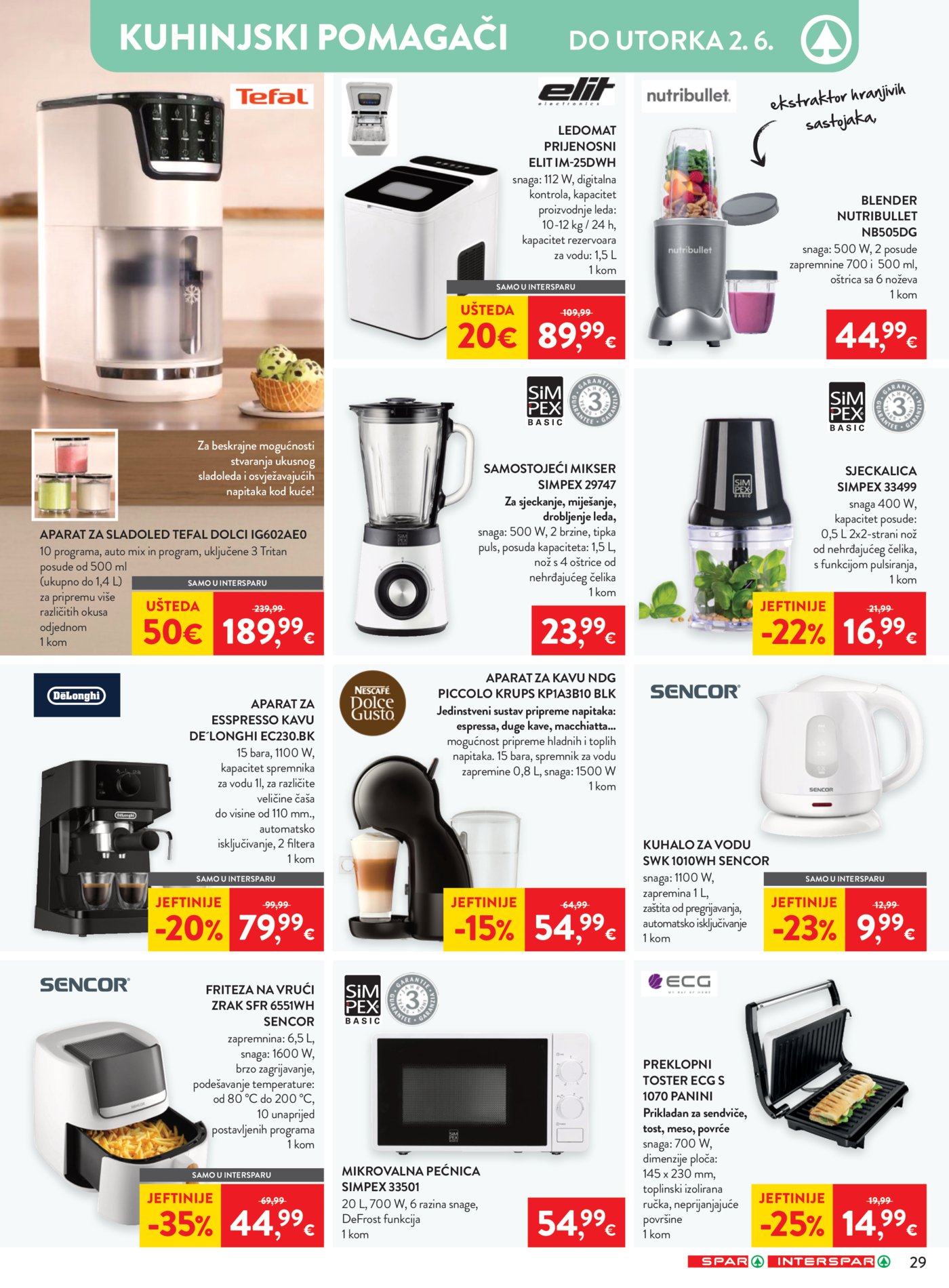 SPAR - INTERSPAR katalog akcija 20.05.-26.05.2026.