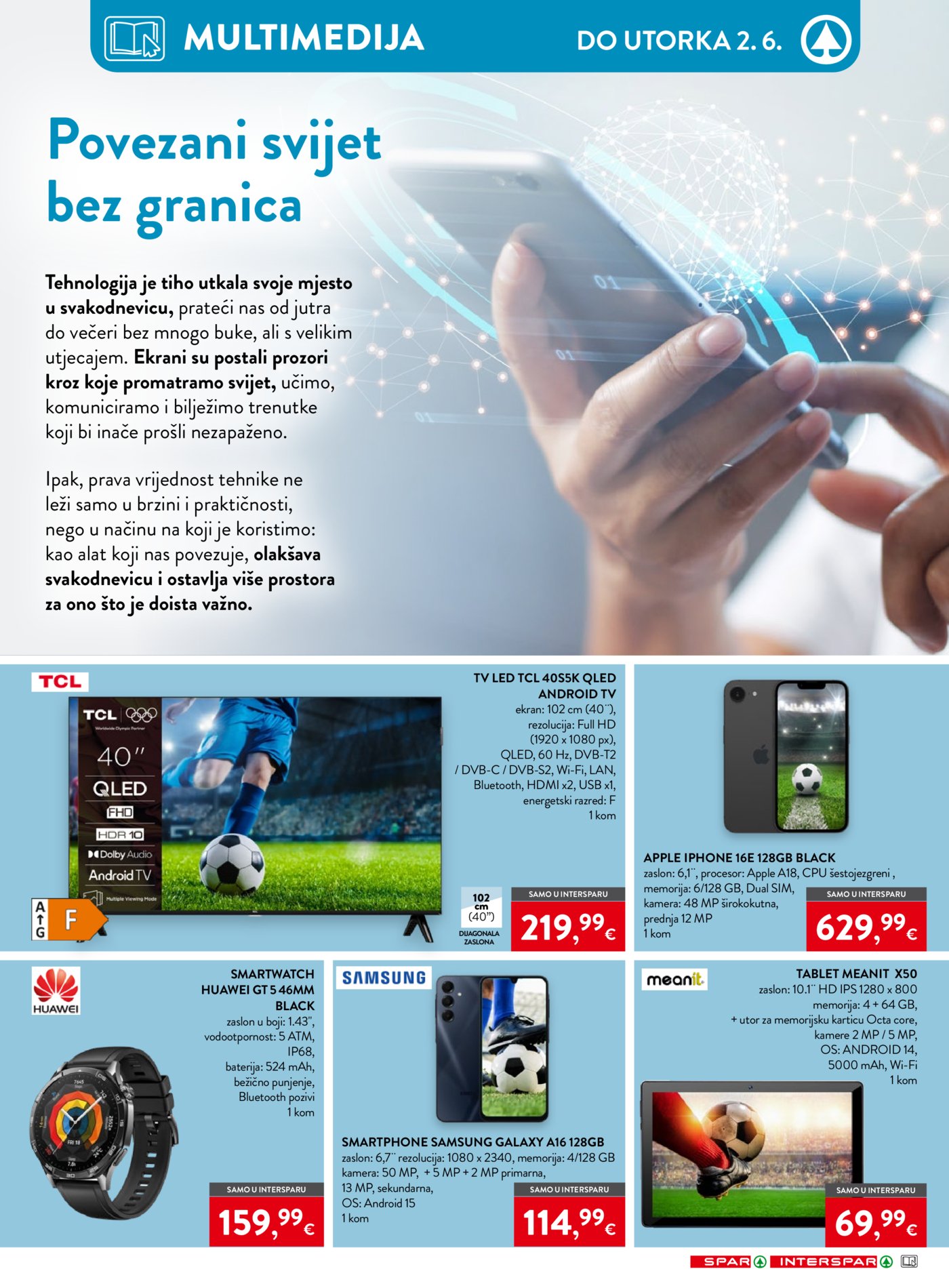 SPAR - INTERSPAR katalog akcija 20.05.-26.05.2026.