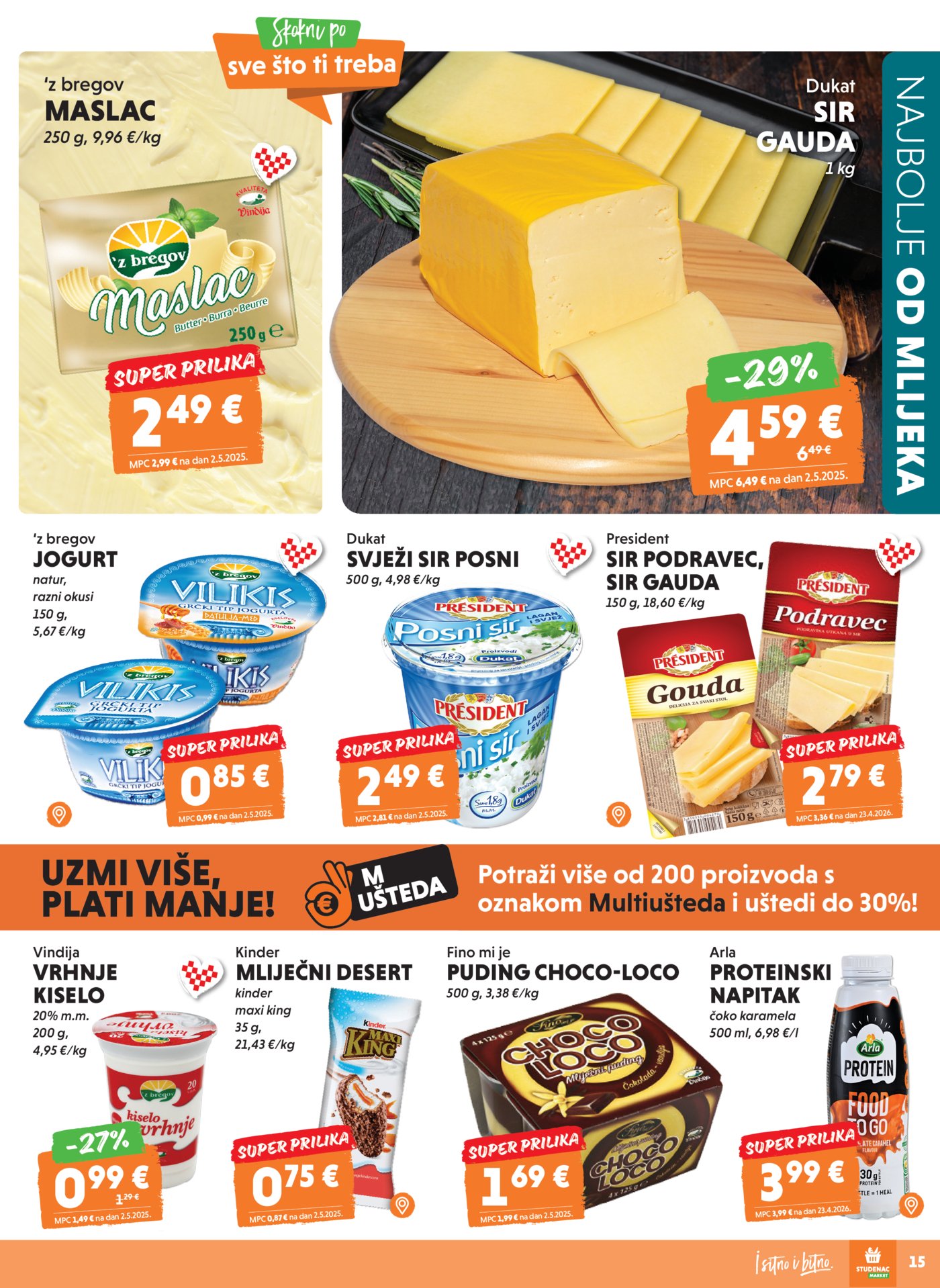 Studenac katalog Akcija 13.05.-19.05.2026.