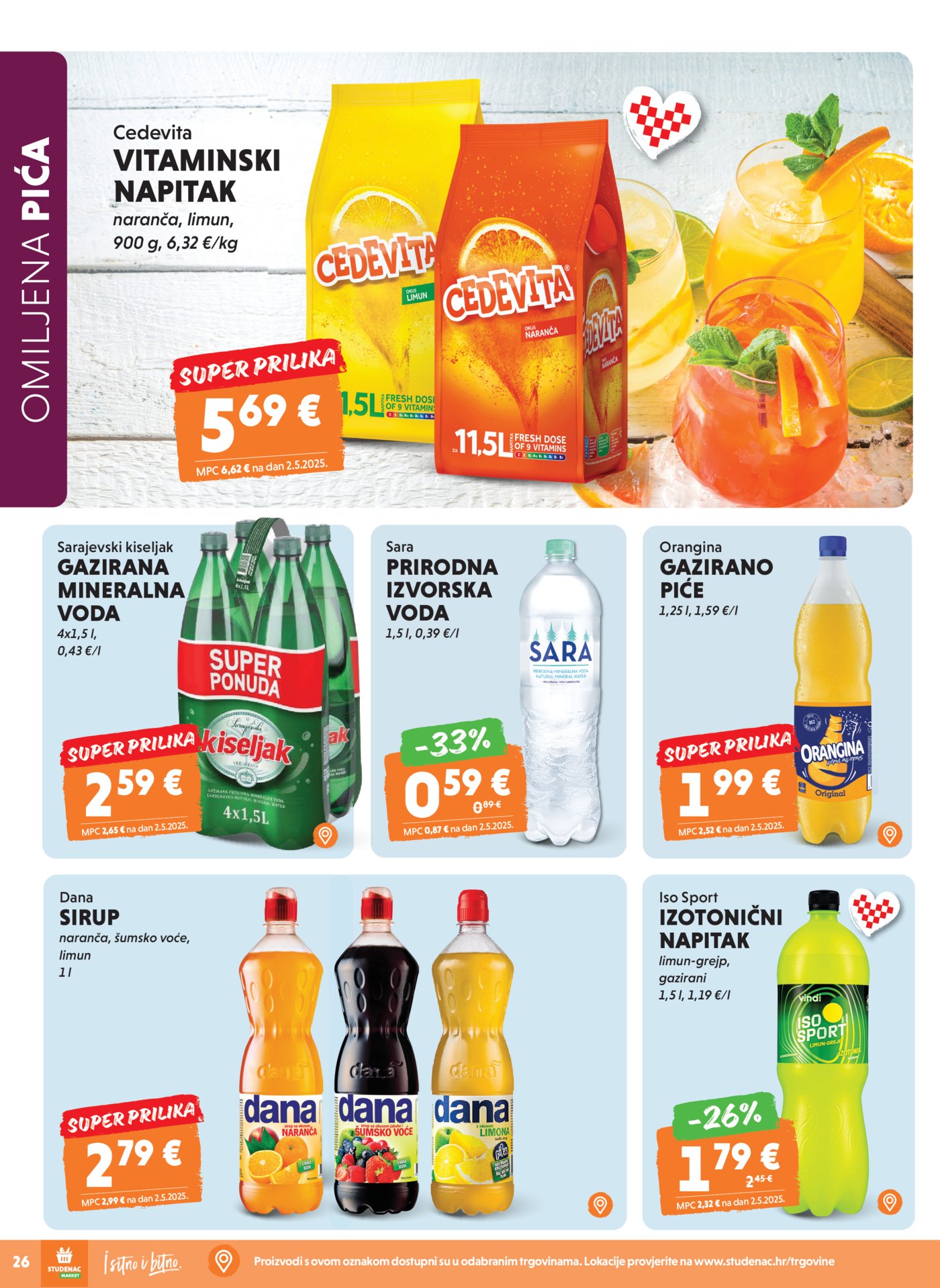 Studenac katalog Akcija 13.05.-19.05.2026.
