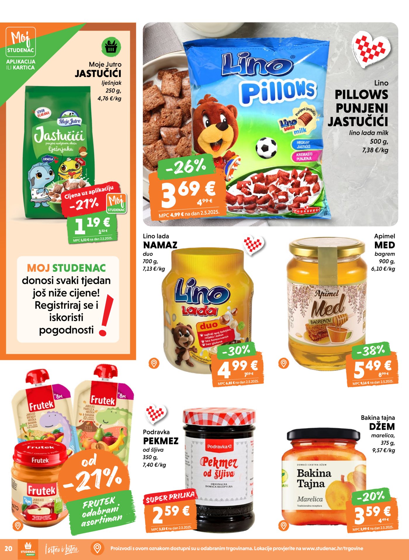 Studenac katalog Akcija 20.05. - 26.05.2026.