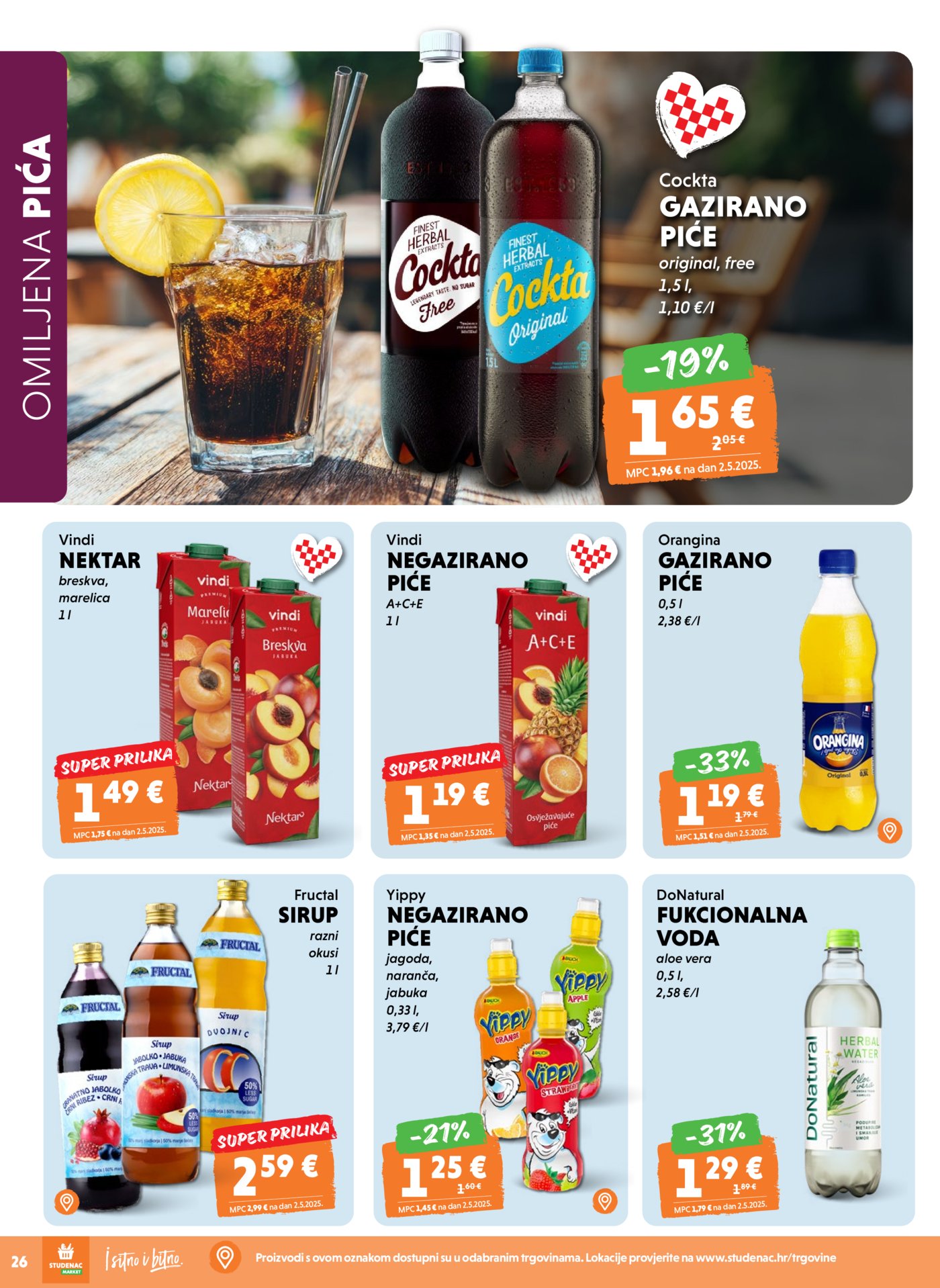 Studenac katalog Akcija 20.05. - 26.05.2026.