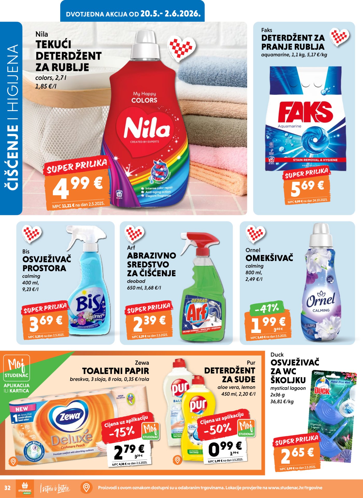Studenac katalog Akcija 20.05. - 26.05.2026.