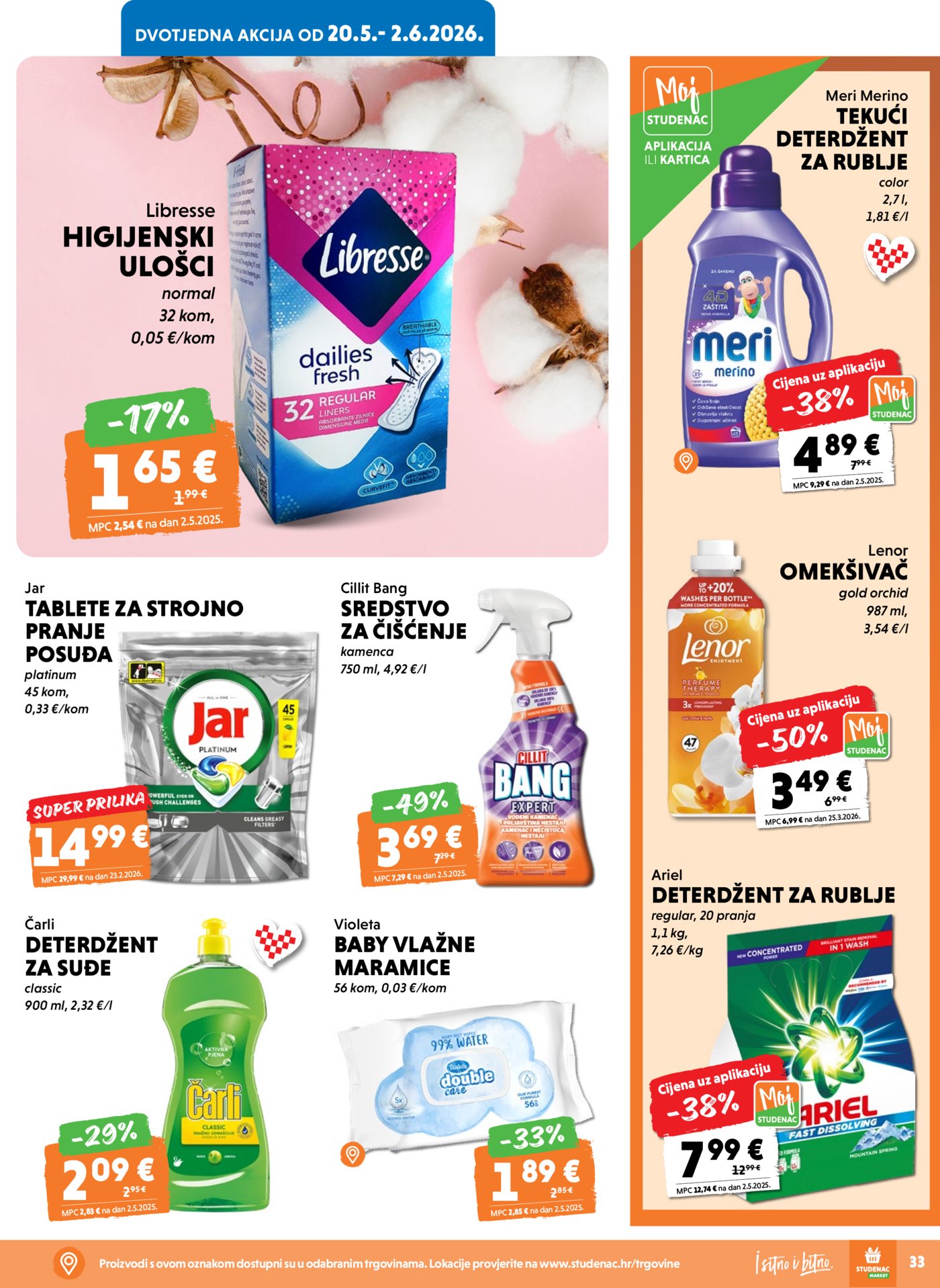 Studenac katalog Akcija 20.05. - 26.05.2026.