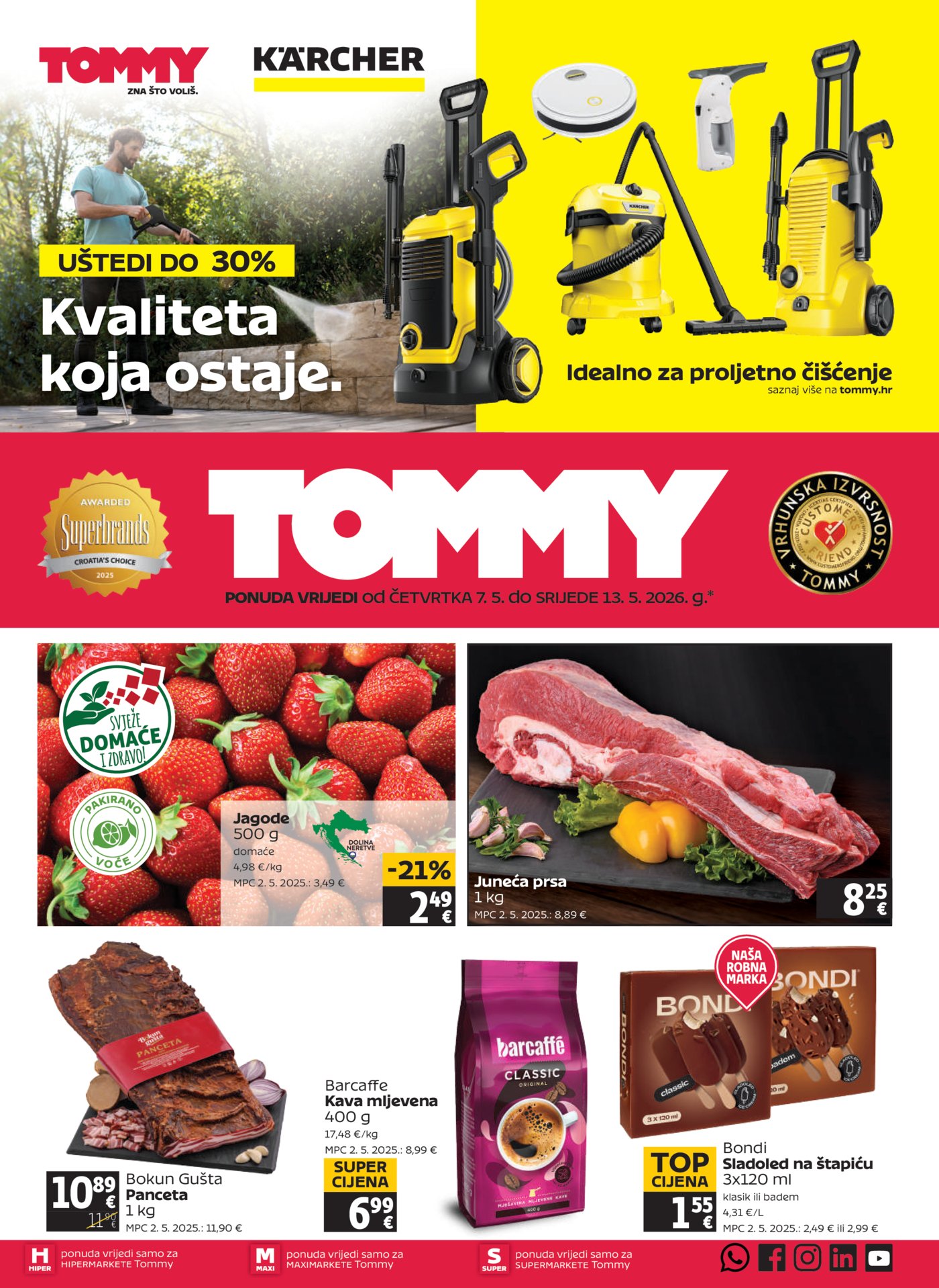 Tommy katalog Akcija 07.05.-13.05.2026.