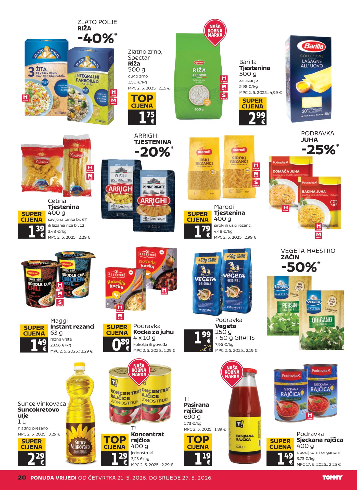 Tommy katalog Akcija 21.05. - 27.05.2026.
