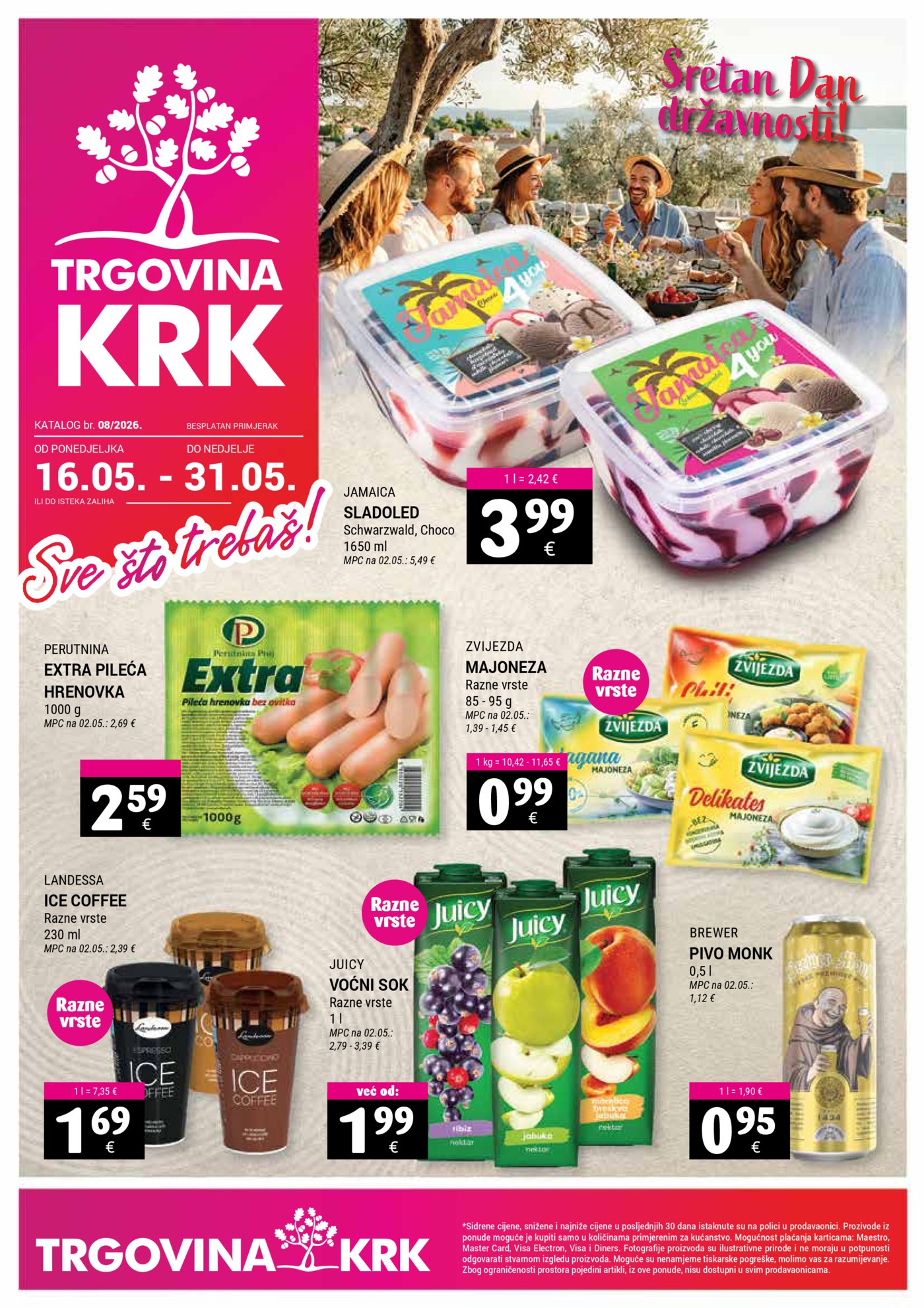 Trgovina Krk katalog Akcija 16.05. - 31.05.2026.