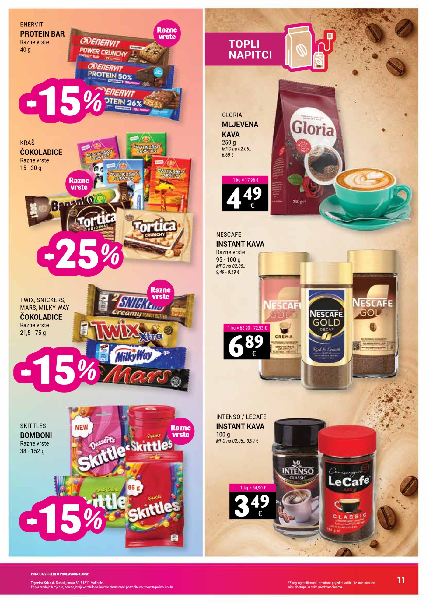 Trgovina Krk katalog Akcija 16.05. - 31.05.2026.