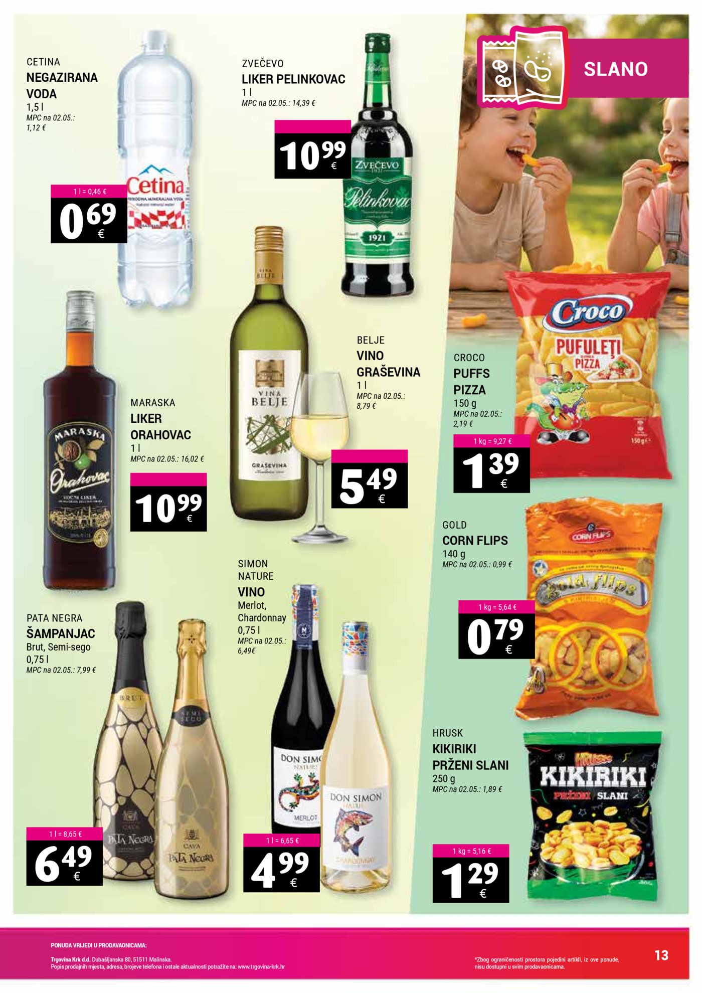Trgovina Krk katalog Akcija 16.05. - 31.05.2026.