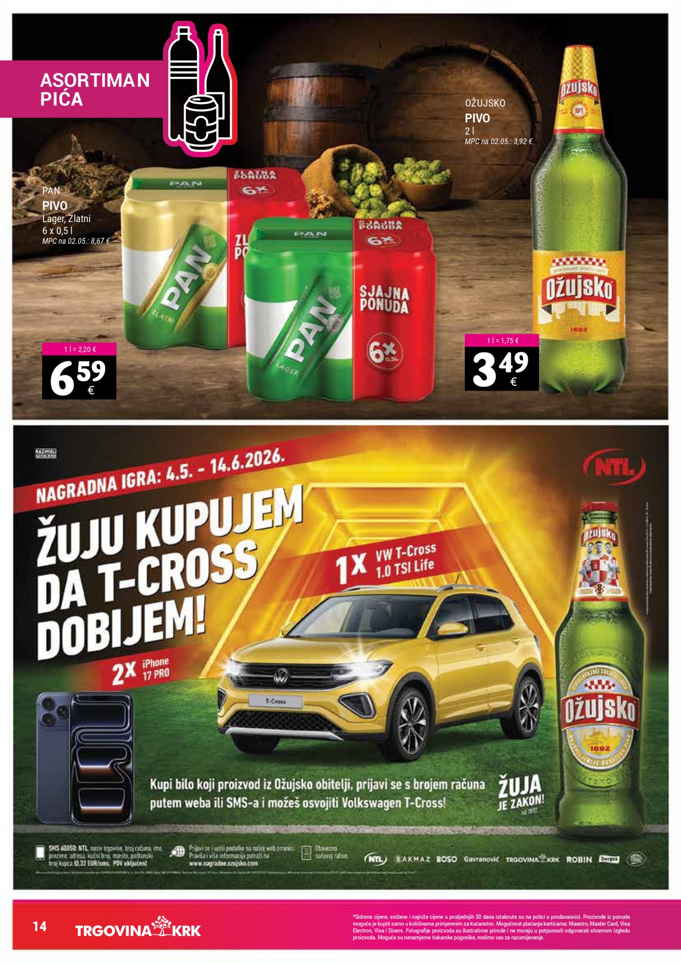 Trgovina Krk katalog Akcija 16.05. - 31.05.2026.