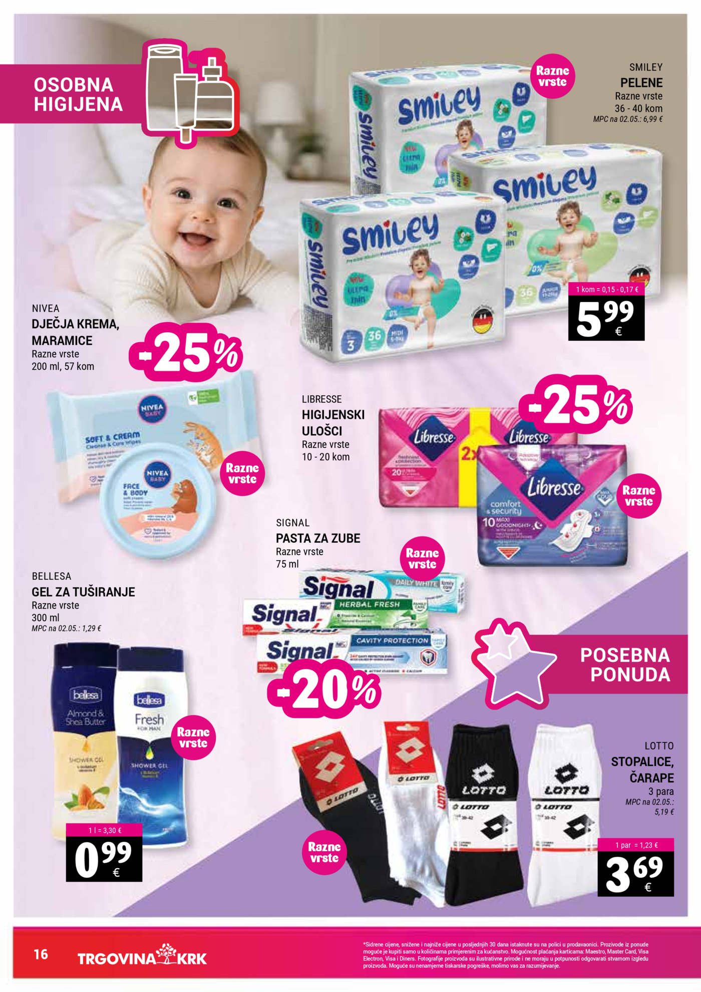 Trgovina Krk katalog Akcija 16.05. - 31.05.2026.