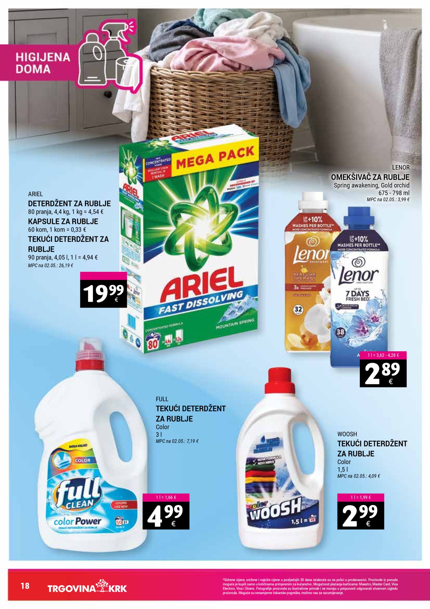 Trgovina Krk katalog Akcija 16.05. - 31.05.2026.
