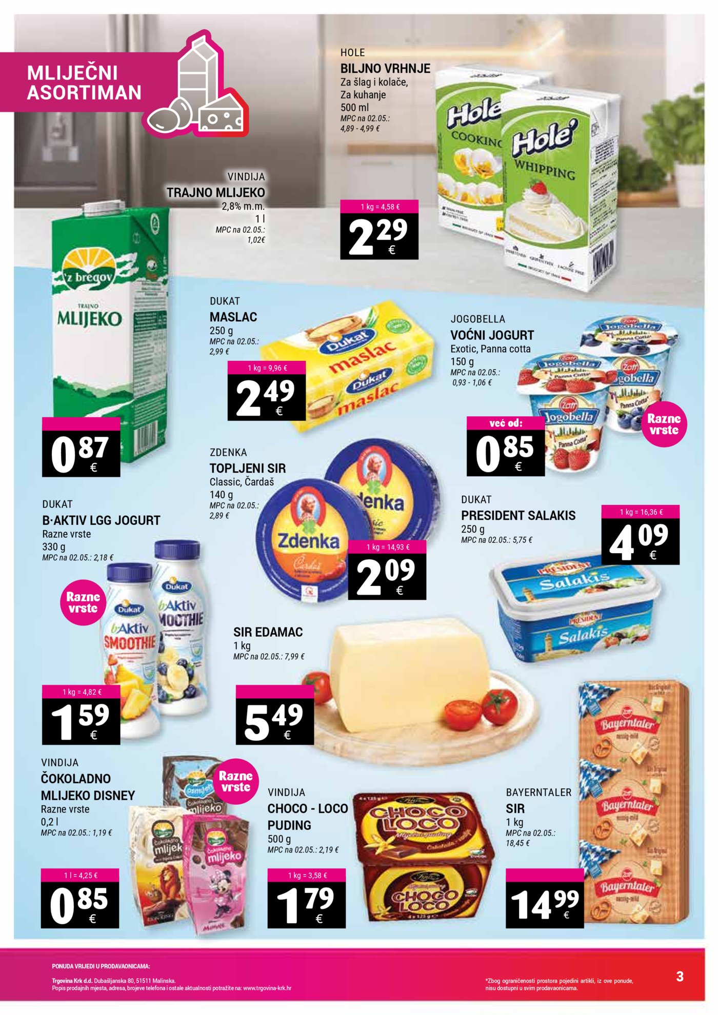 Trgovina Krk katalog Akcija 16.05. - 31.05.2026.