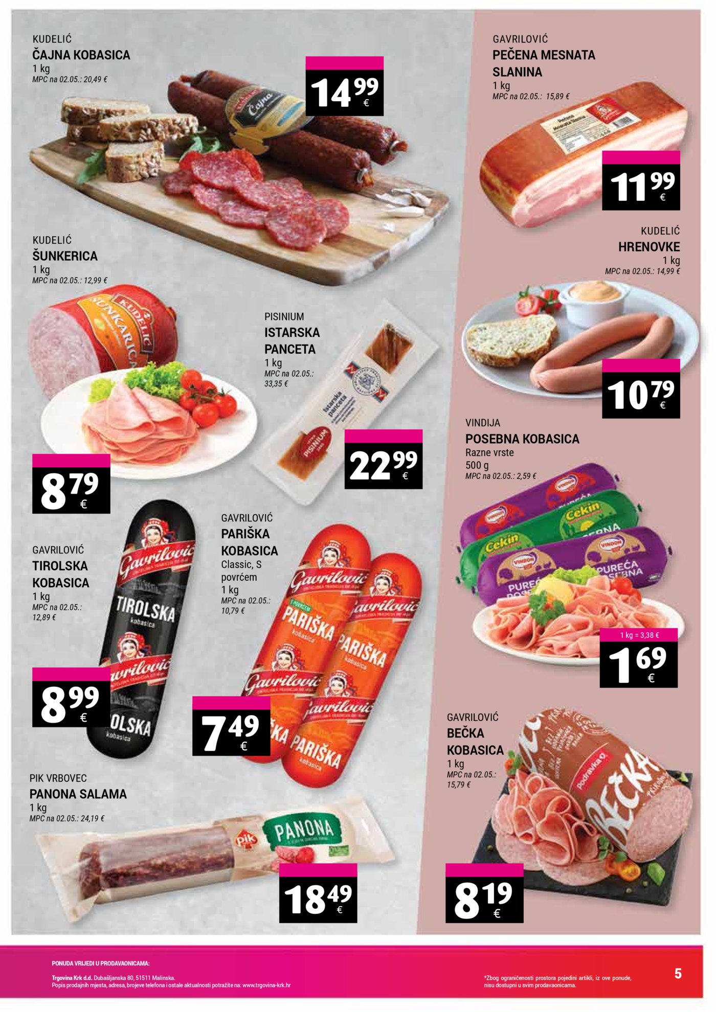 Trgovina Krk katalog Akcija 16.05. - 31.05.2026.
