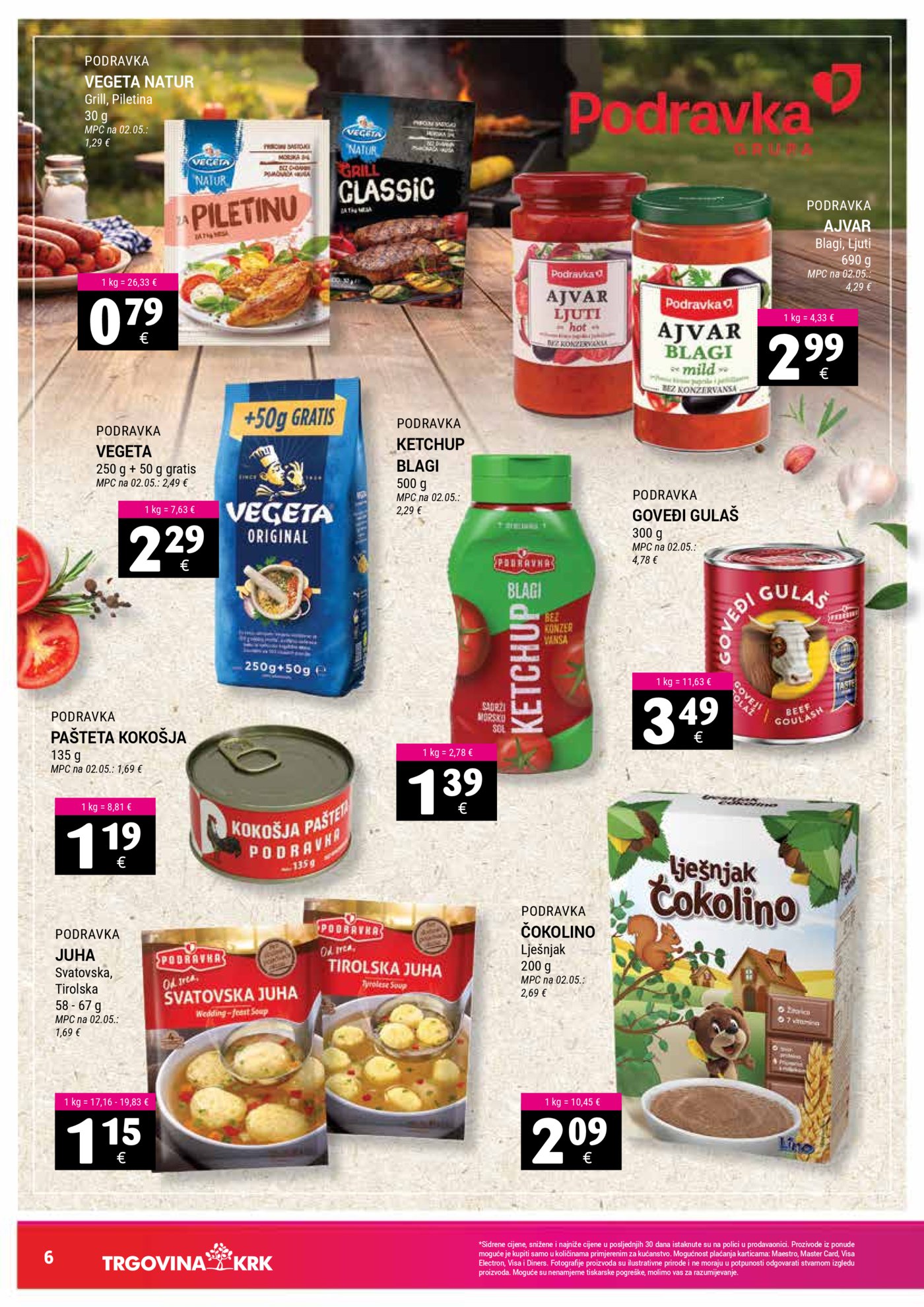 Trgovina Krk katalog Akcija 16.05. - 31.05.2026.