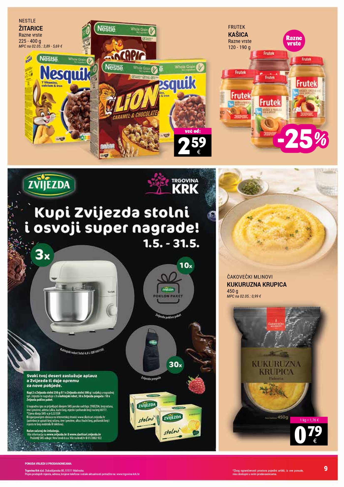 Trgovina Krk katalog Akcija 16.05. - 31.05.2026.