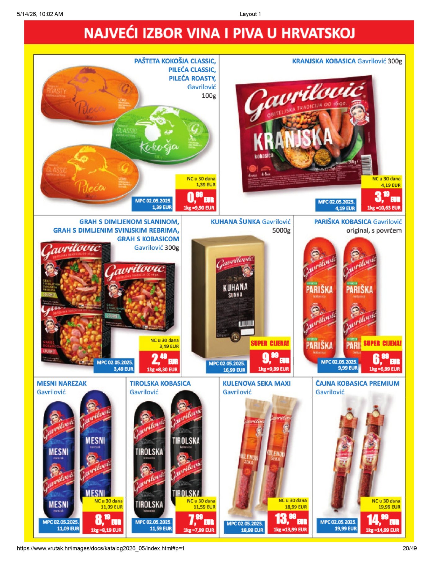 Vrutak katalog Akcija 11.05.-24.05.2026.