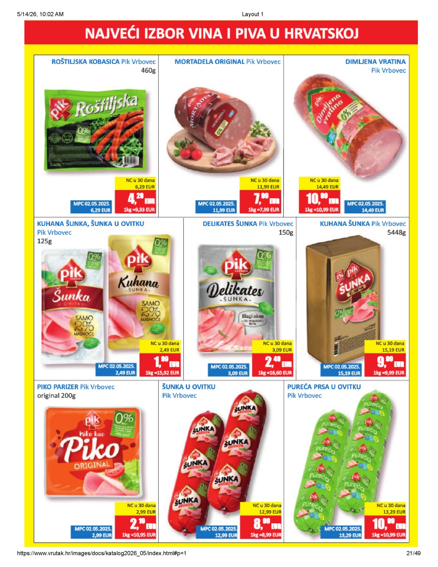 Vrutak katalog Akcija 11.05.-24.05.2026.