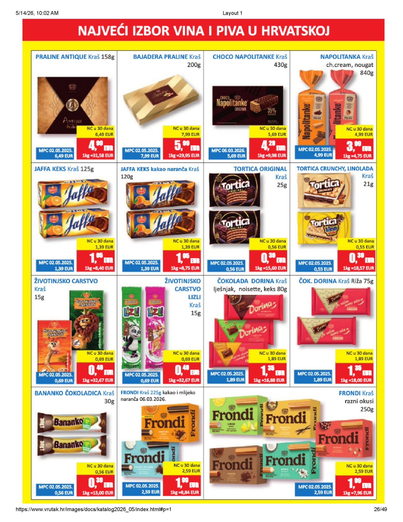 Vrutak katalog Akcija 11.05.-24.05.2026.