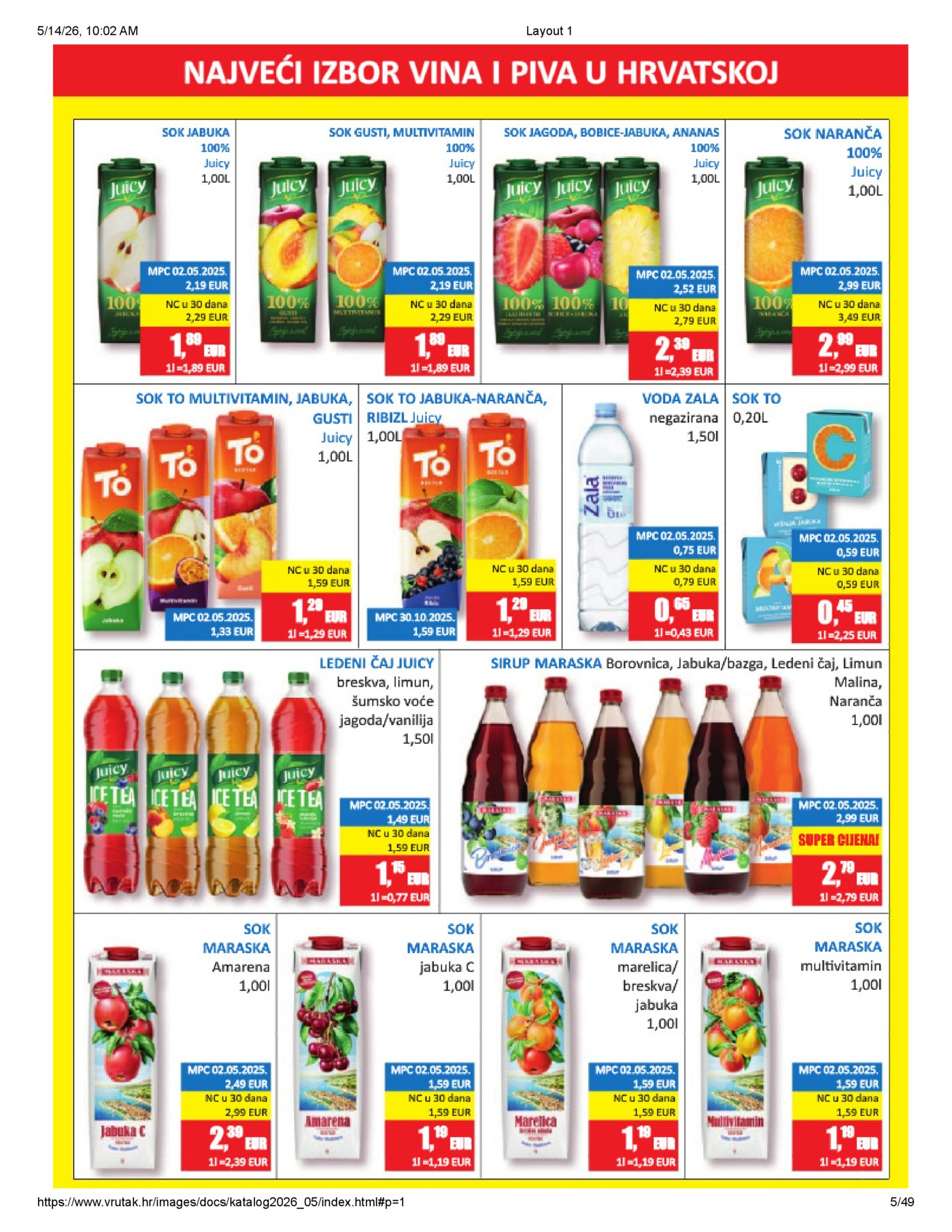 Vrutak katalog Akcija 11.05.-24.05.2026.