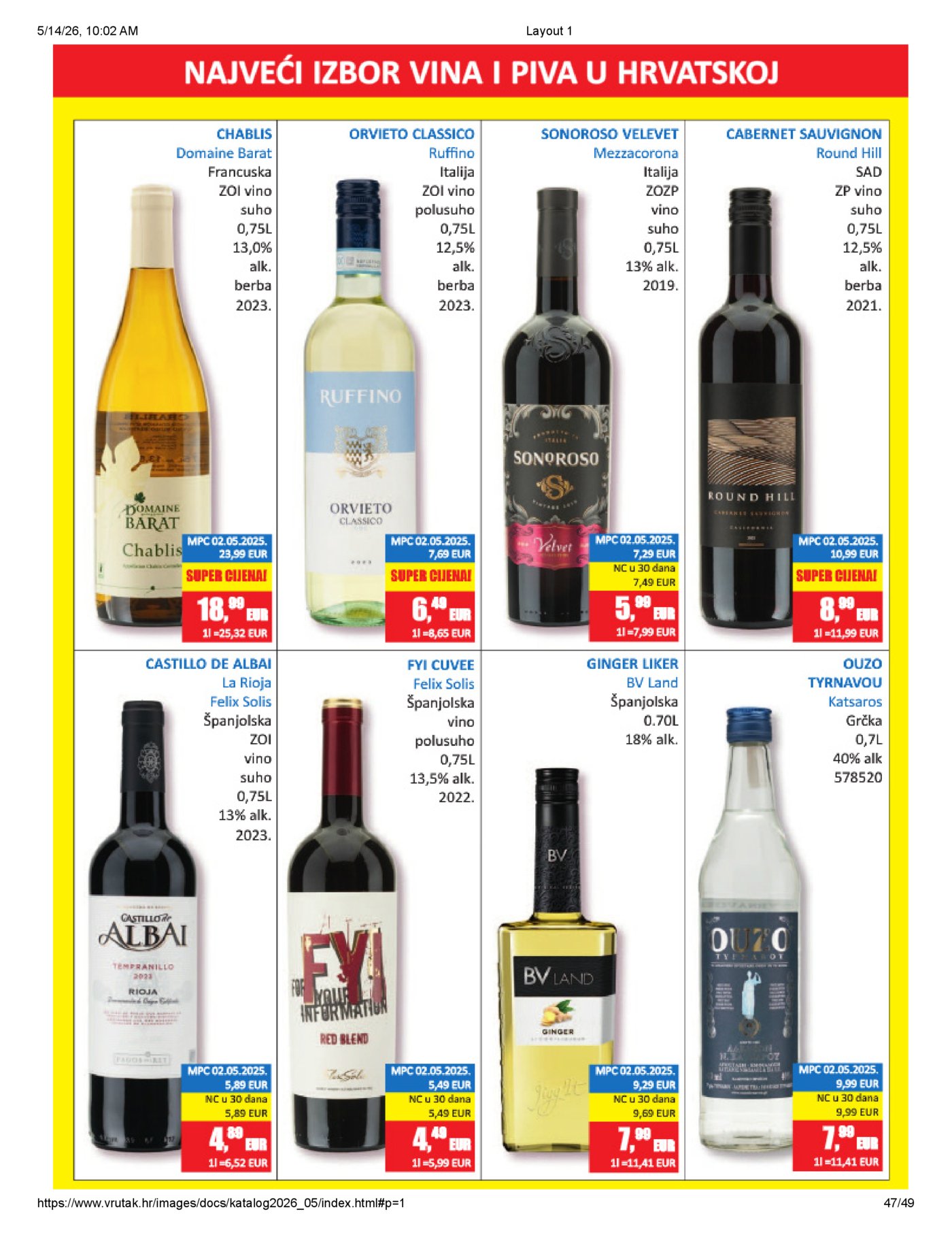 Vrutak katalog Akcija 11.05.-24.05.2026.