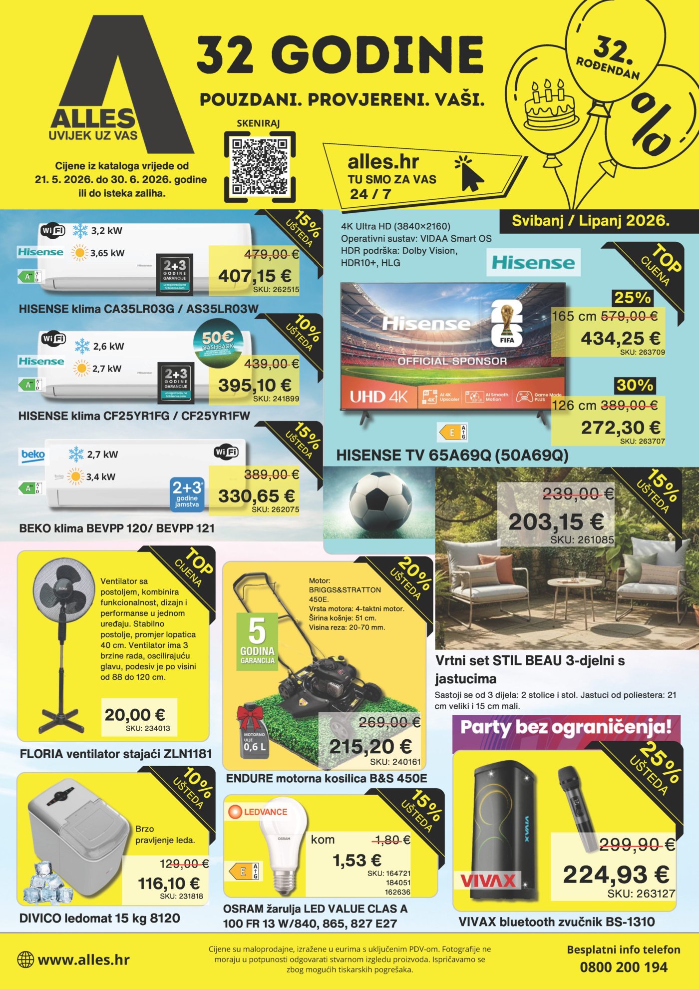 Alles katalog Akcija 21.05. - 30.06.2026.