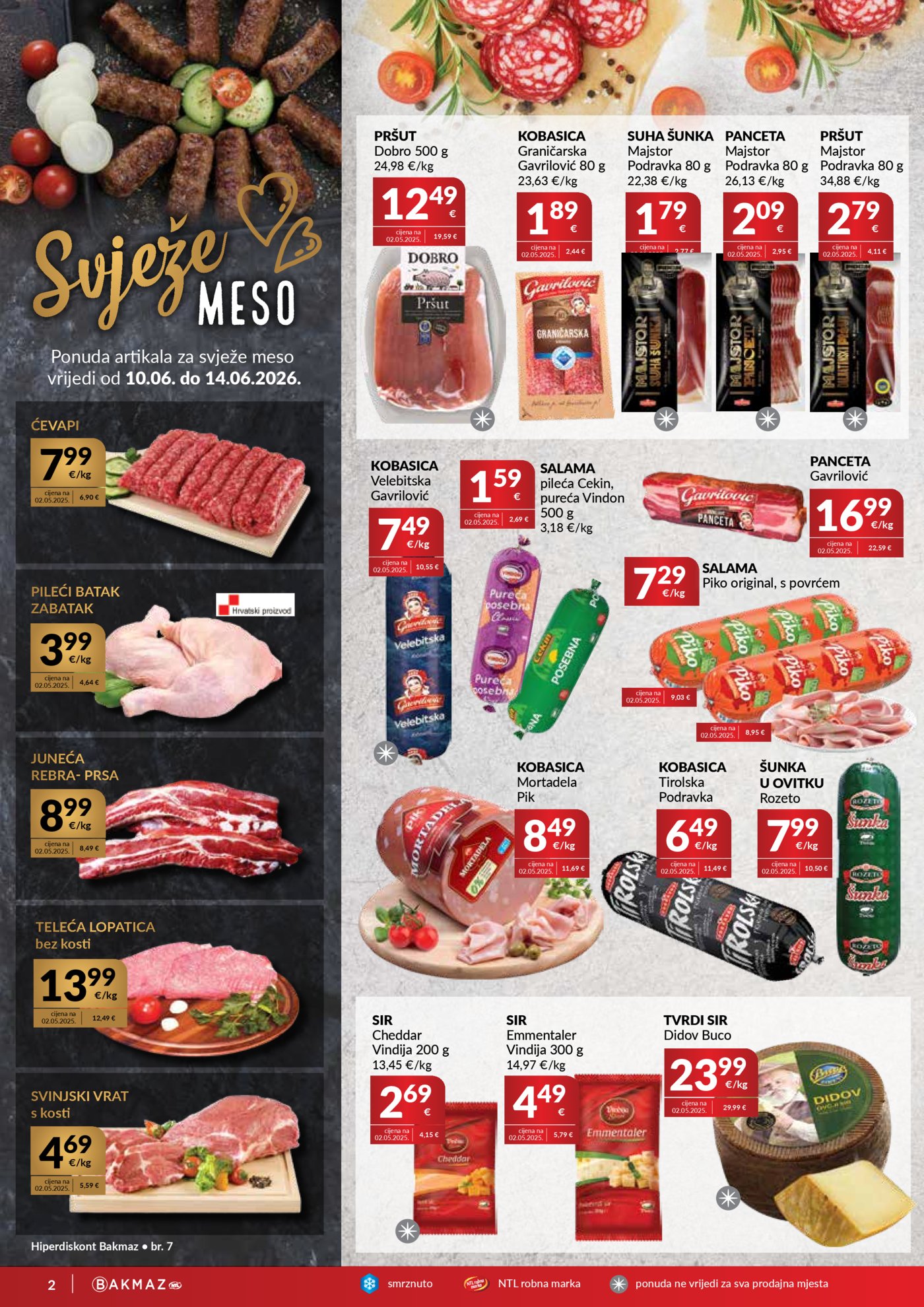 Bakmaz katalog Akcija 10.06.-16.06.2026.