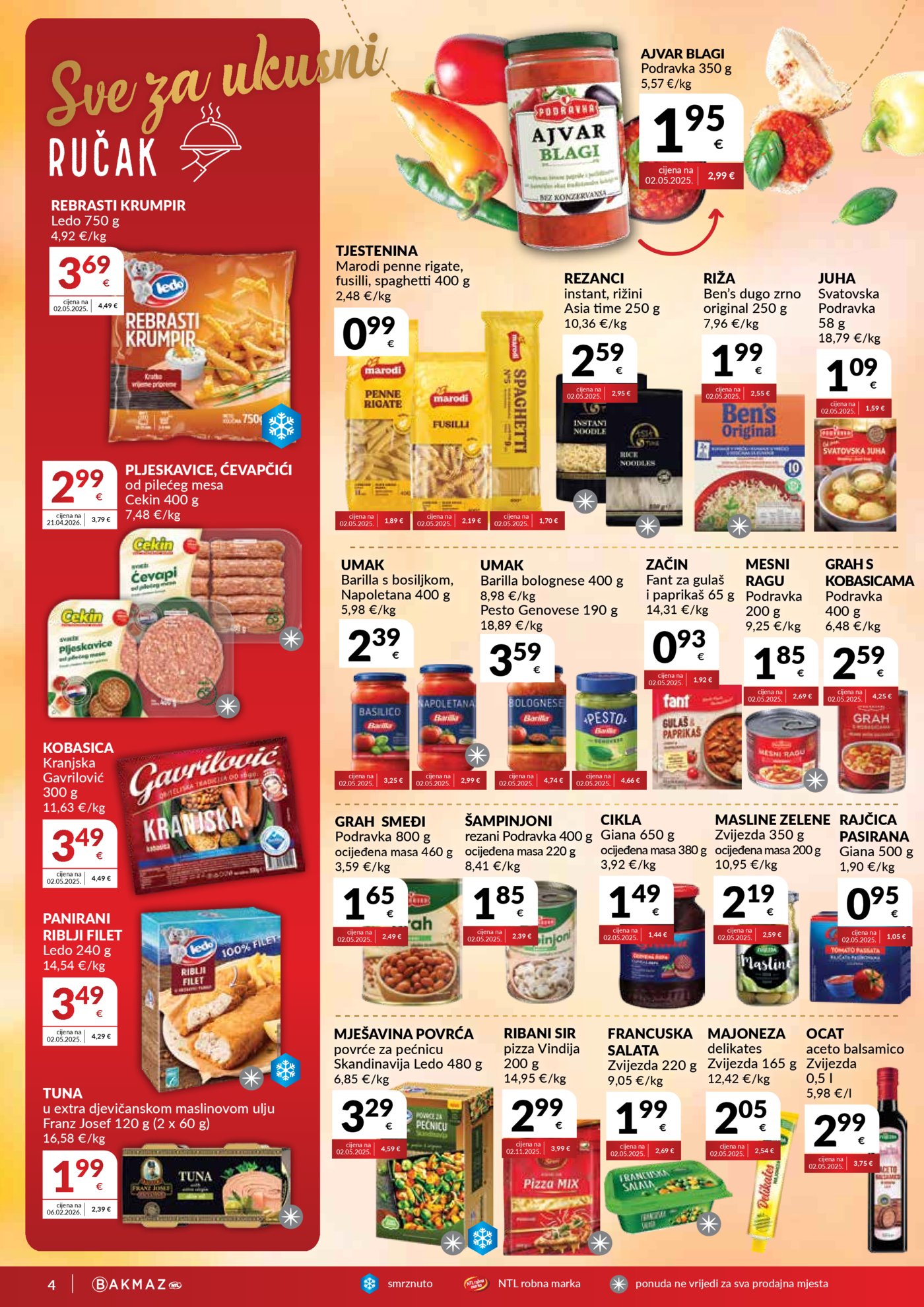 Bakmaz katalog Akcija 10.06.-16.06.2026.