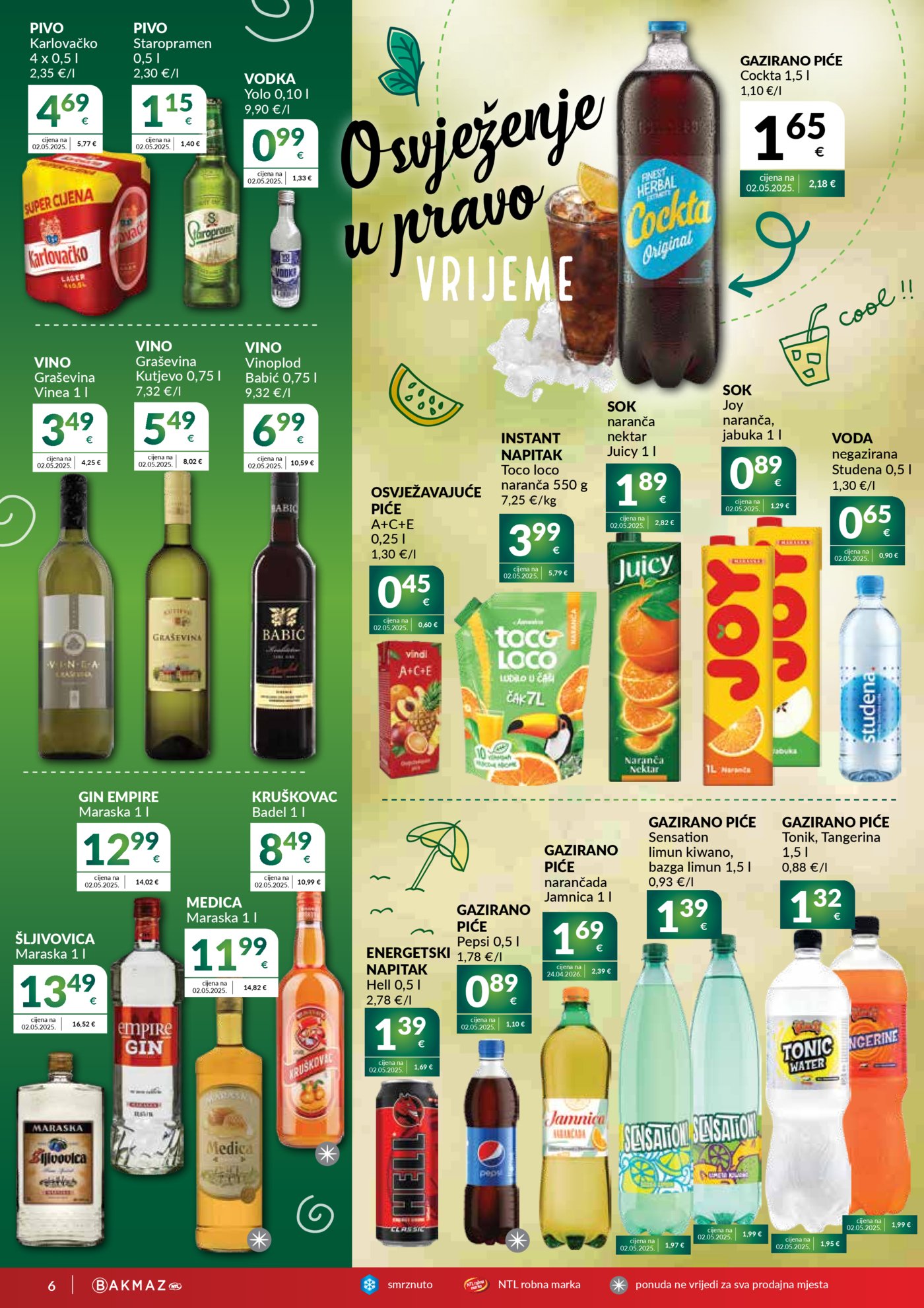 Bakmaz katalog Akcija 10.06.-16.06.2026.