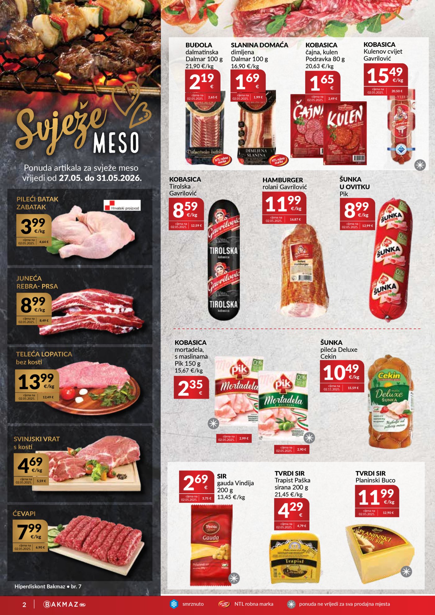 Bakmaz katalog Akcija 27.05. - 02.06.2026.