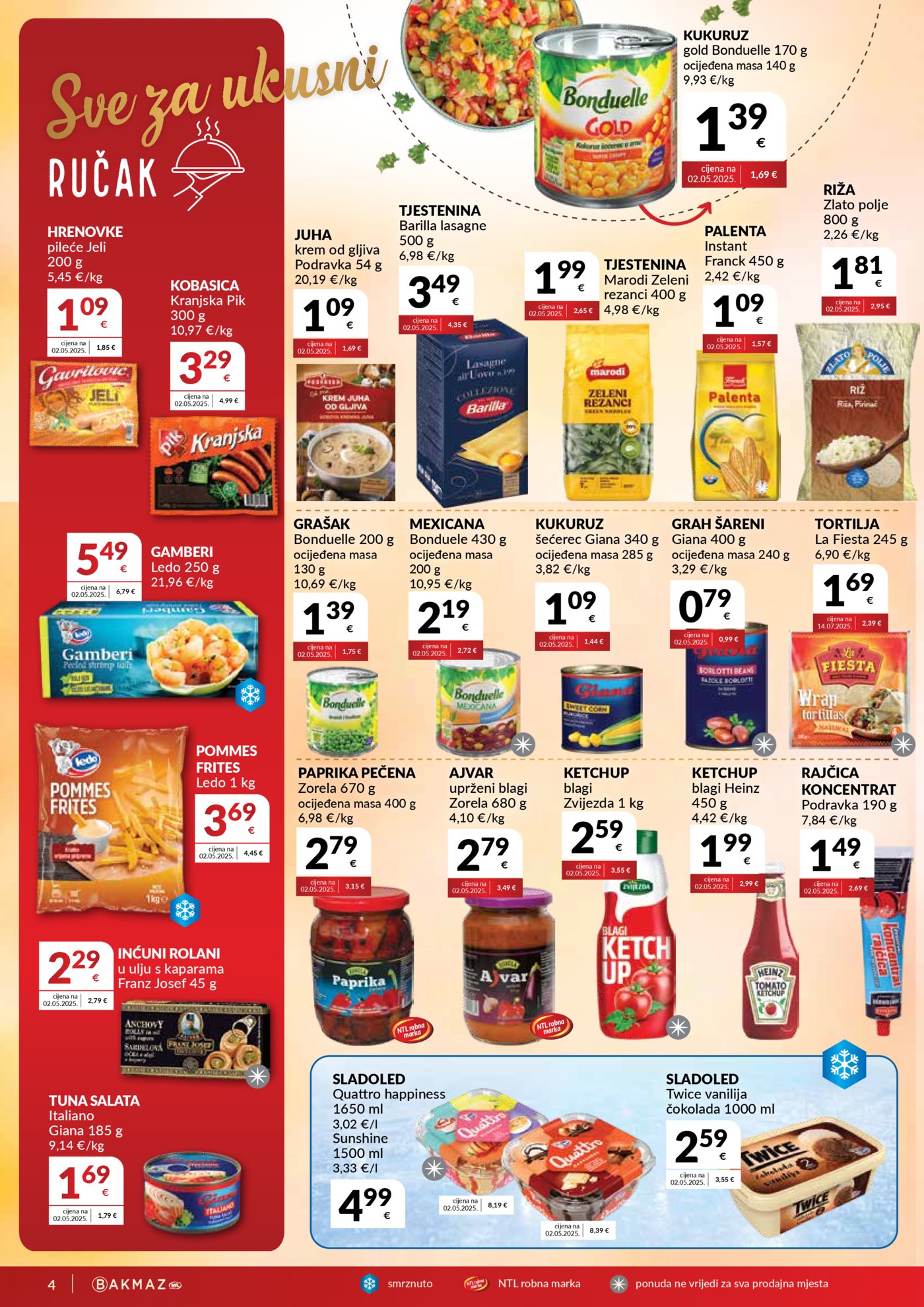 Bakmaz katalog Akcija 27.05. - 02.06.2026.