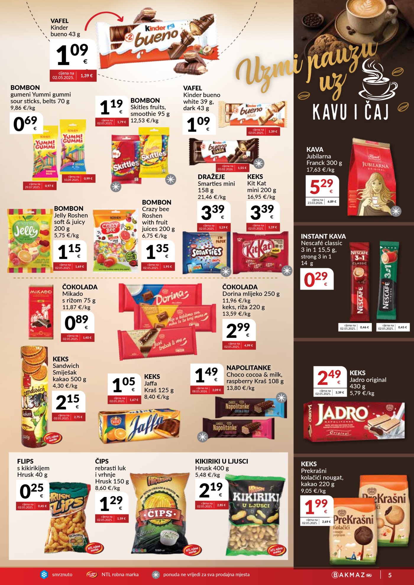 Bakmaz katalog Akcija 27.05. - 02.06.2026.