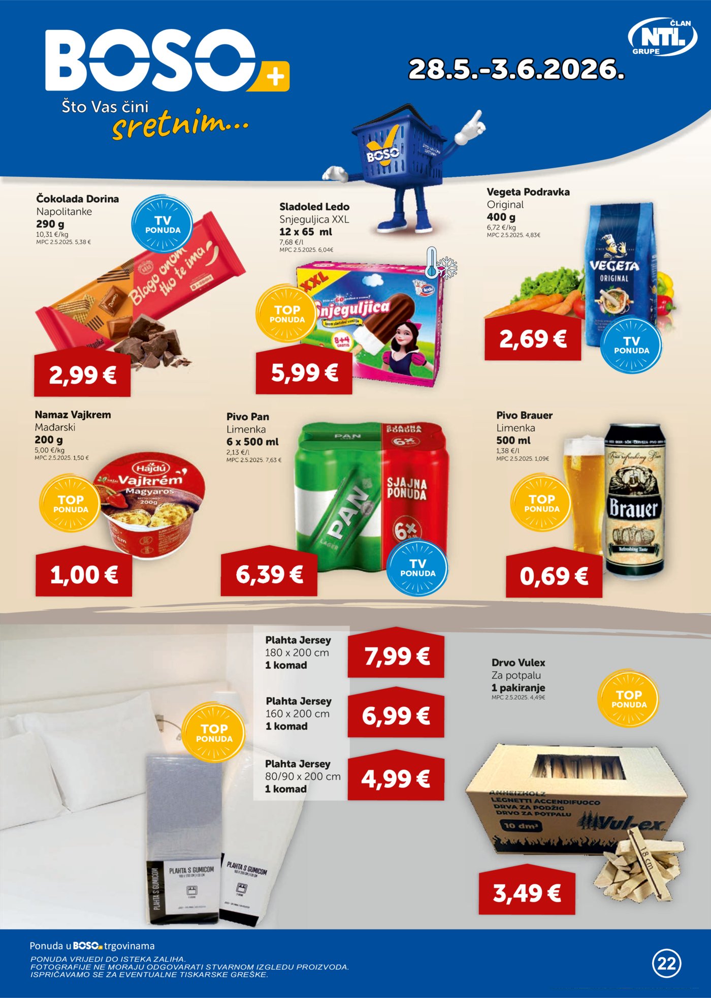 Boso katalog Akcija 28.05. - 03.06.2026.