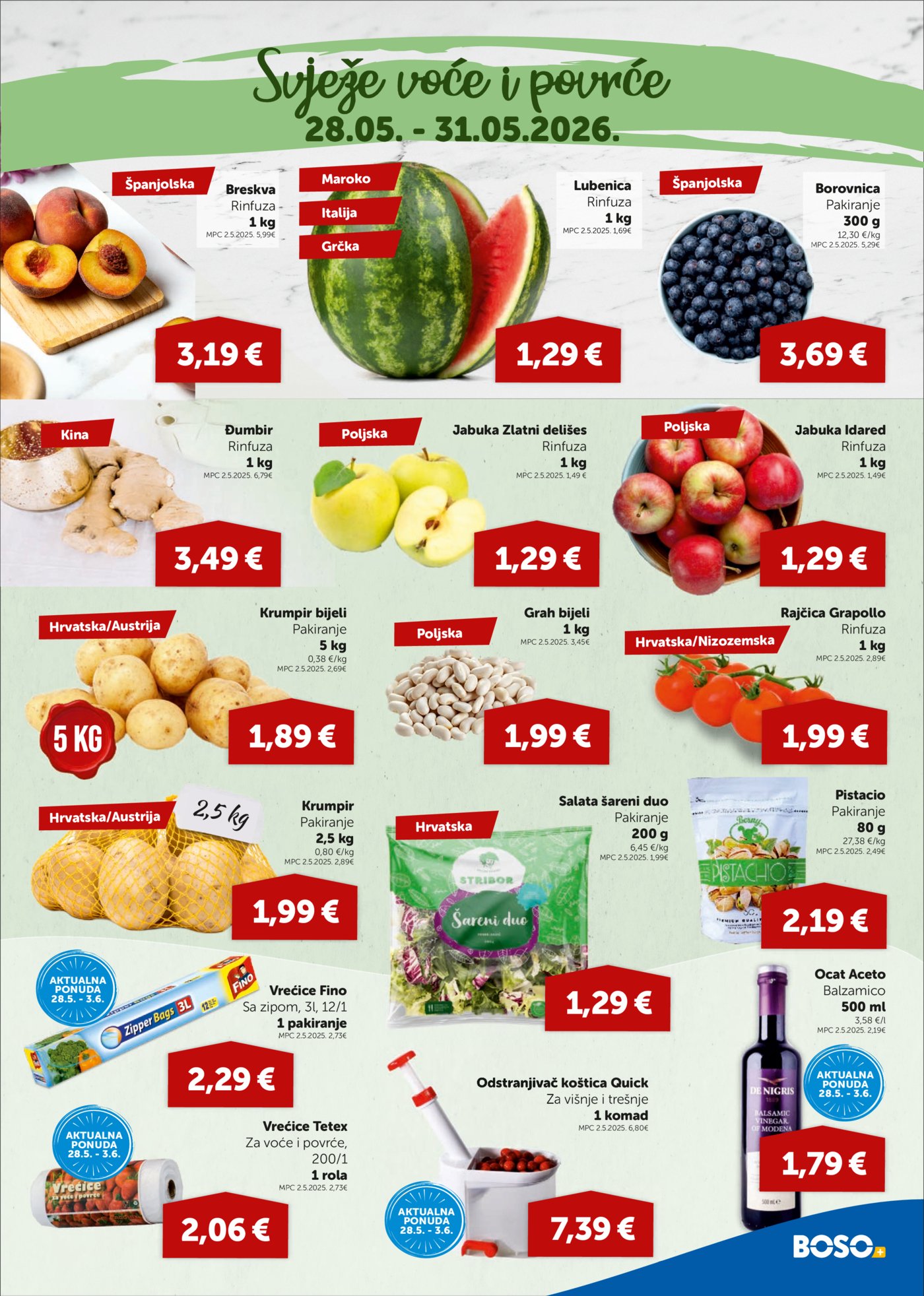 Boso katalog Akcija 28.05. - 03.06.2026.