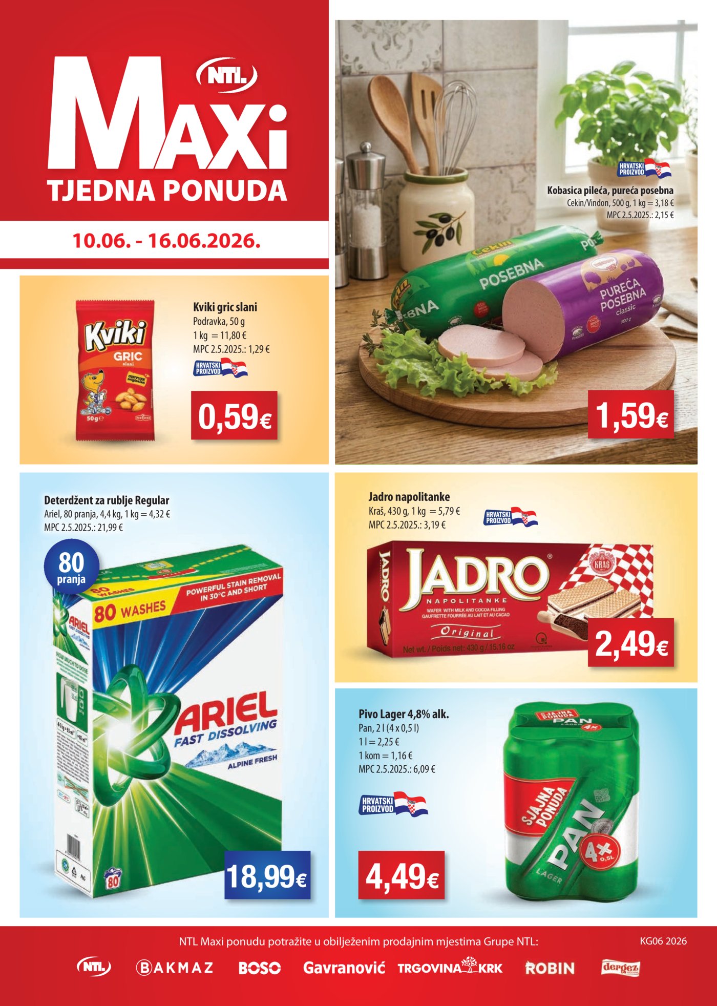 Dergez katalog Maxi Tjedna Ponuda 10.06. - 16.06.2026.