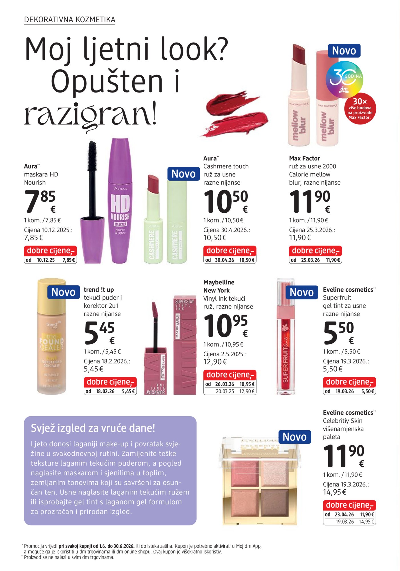 dm katalog Akcija 01.06. - 15.06.2026.